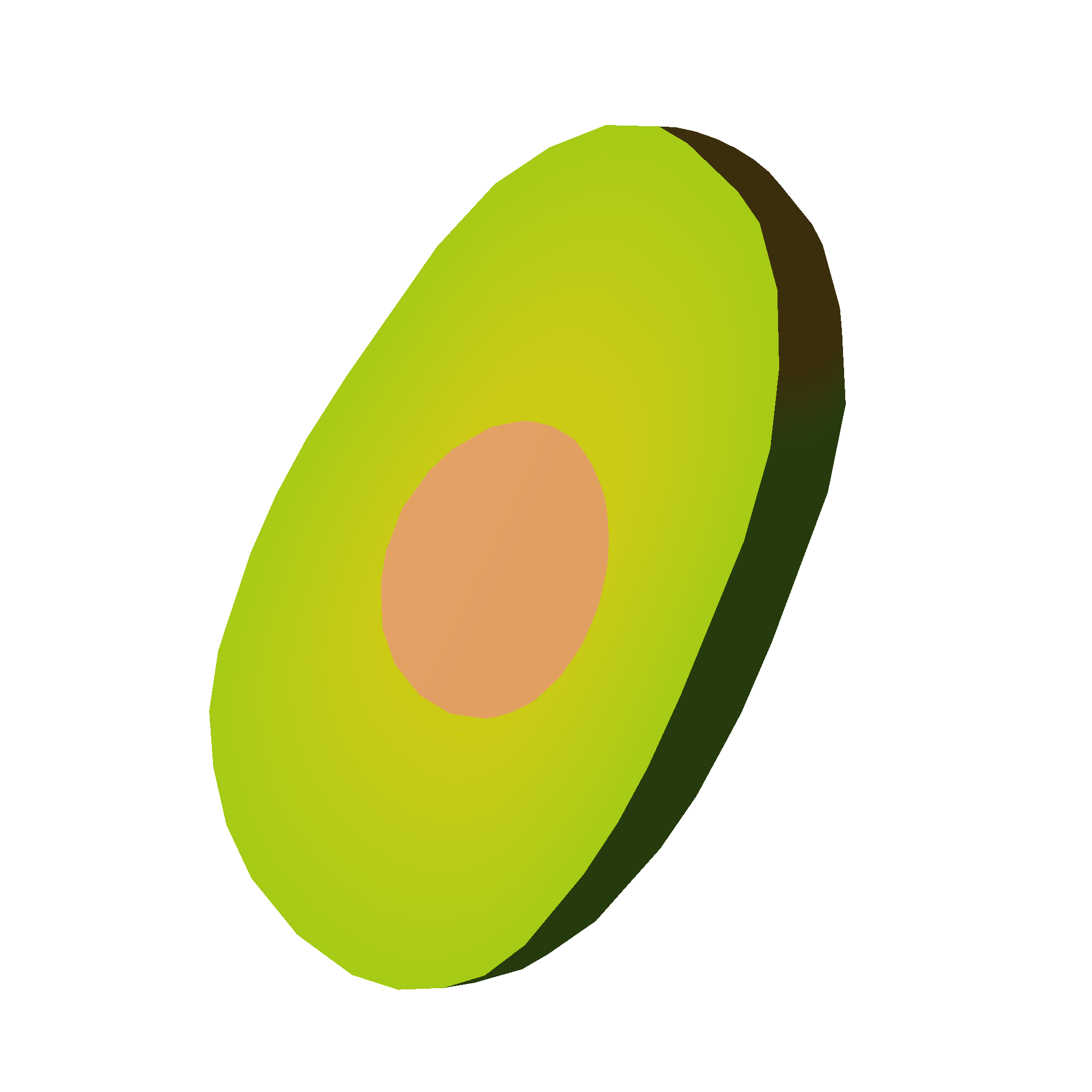 Illustration of avocado from Noun Town