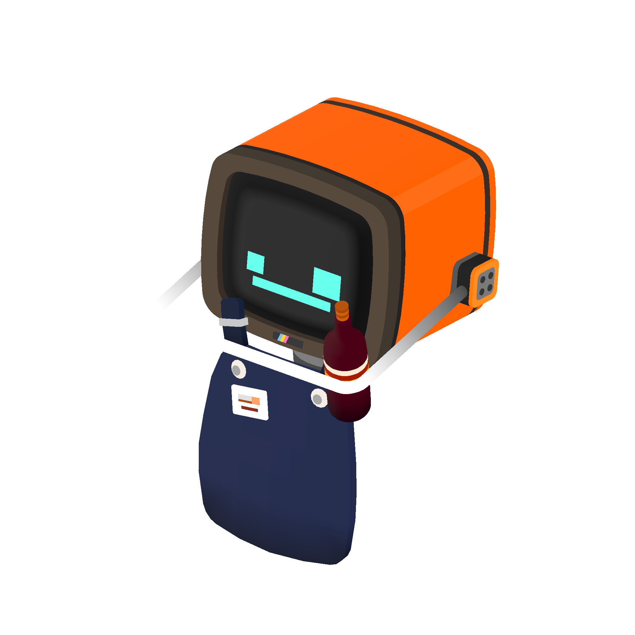 Illustration of bar staff from Noun Town
