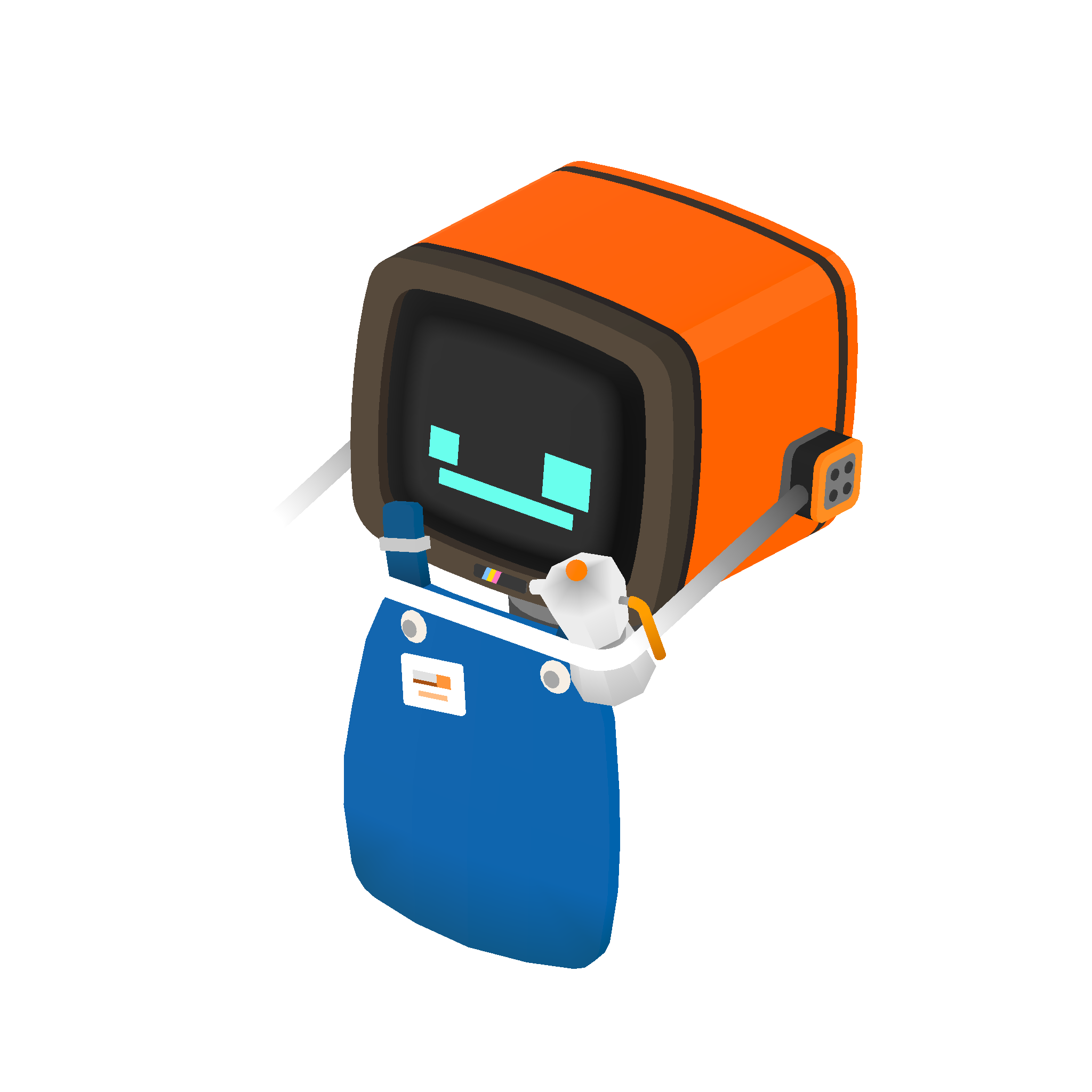 Illustration of barista from Noun Town