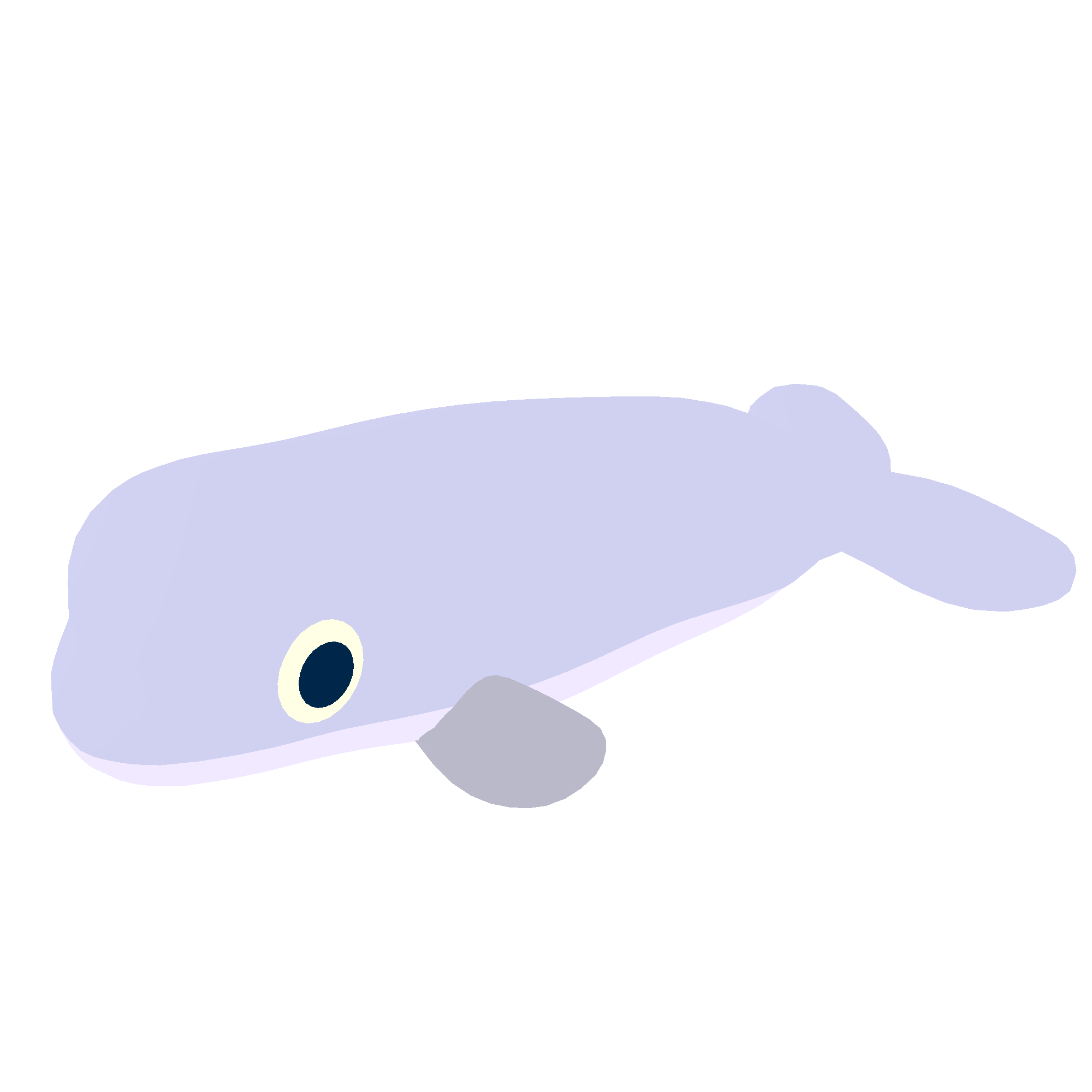 Illustration of beluga from Noun Town