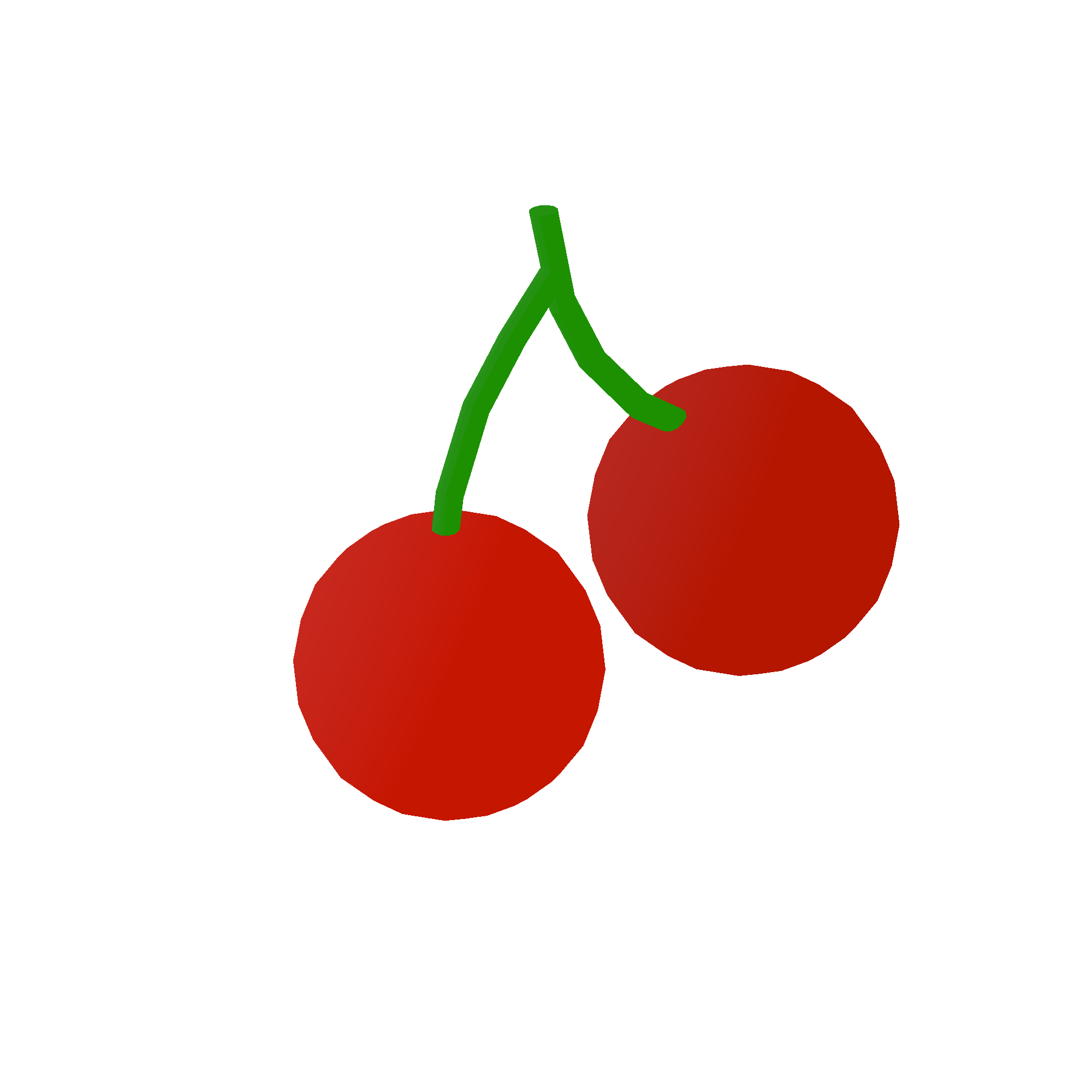Illustration of cherry from Noun Town