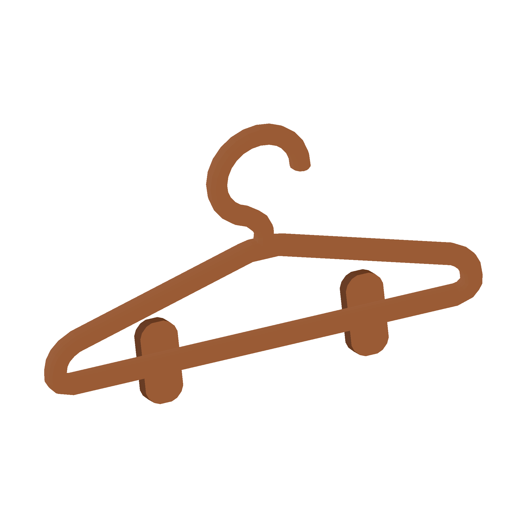 Illustration of clothes hanger from Noun Town