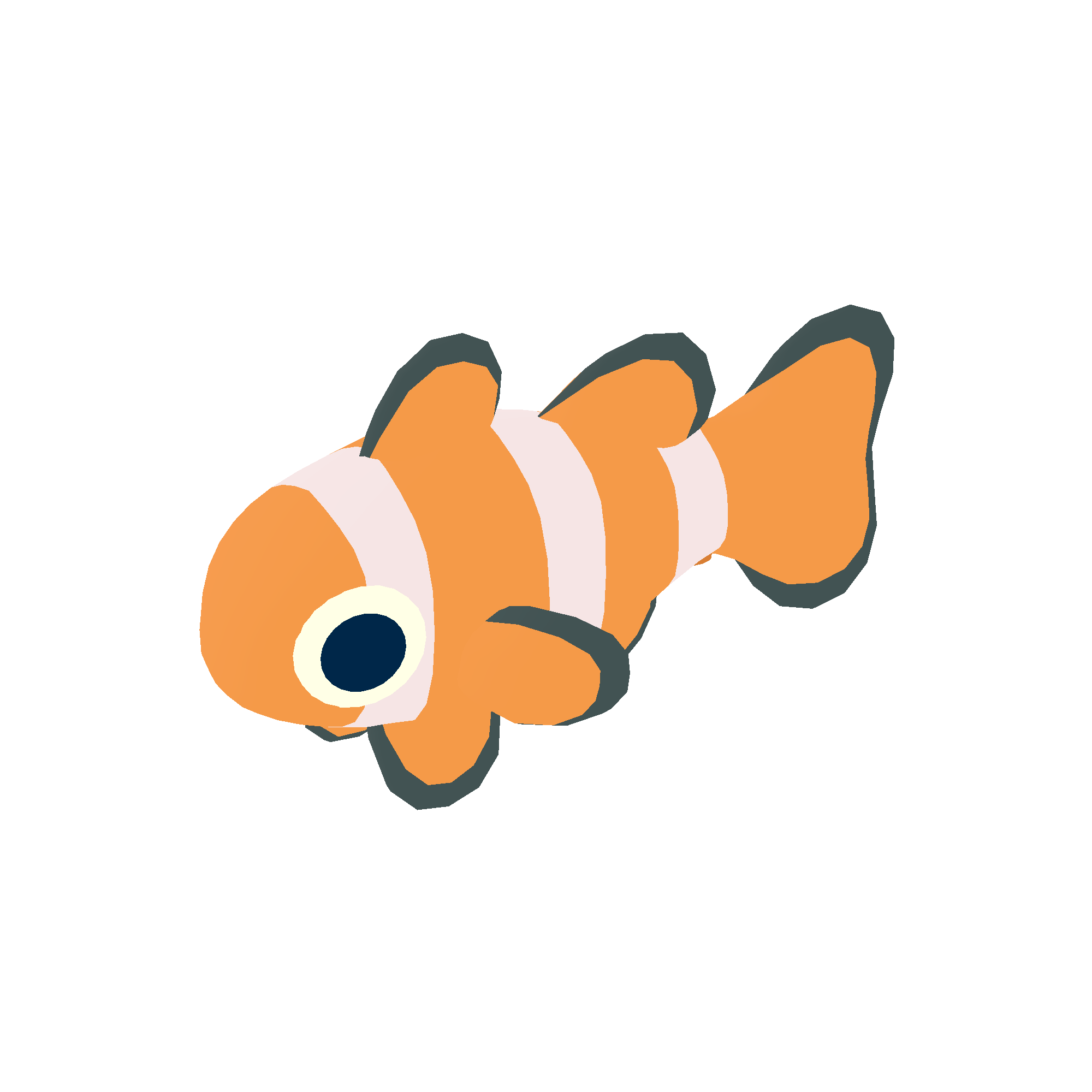 Illustration of clownfish from Noun Town