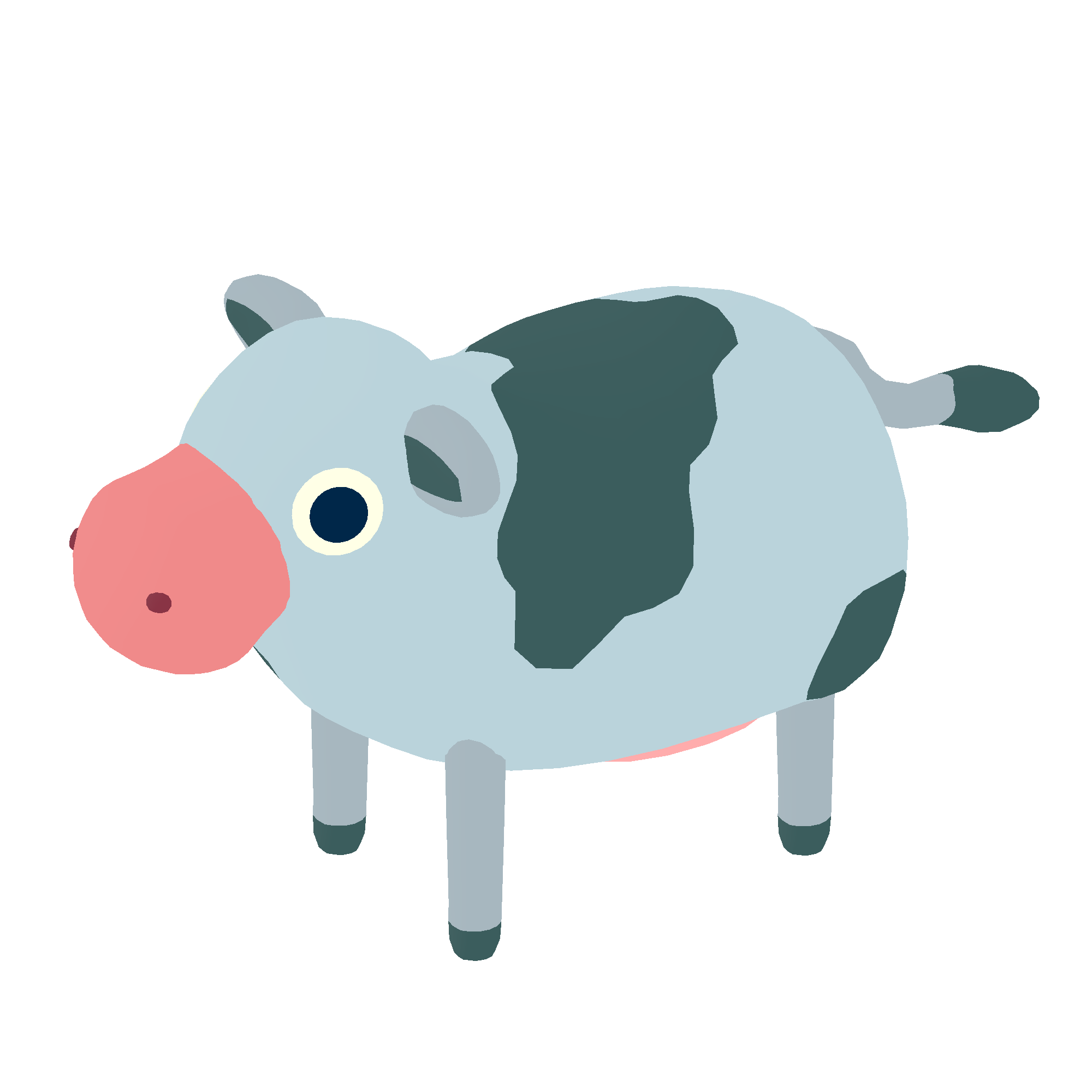 Illustration of cow from Noun Town