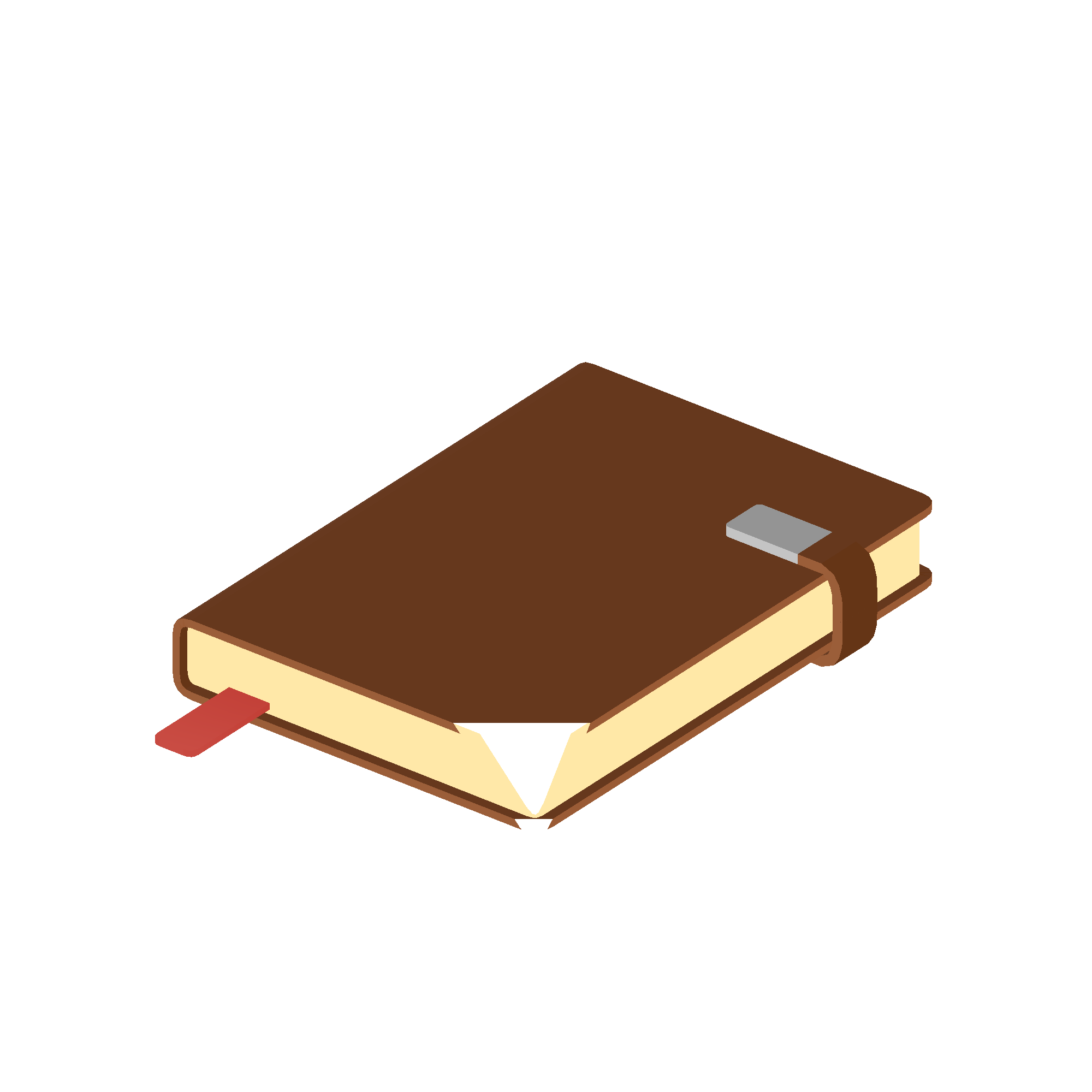 Illustration of diary from Noun Town