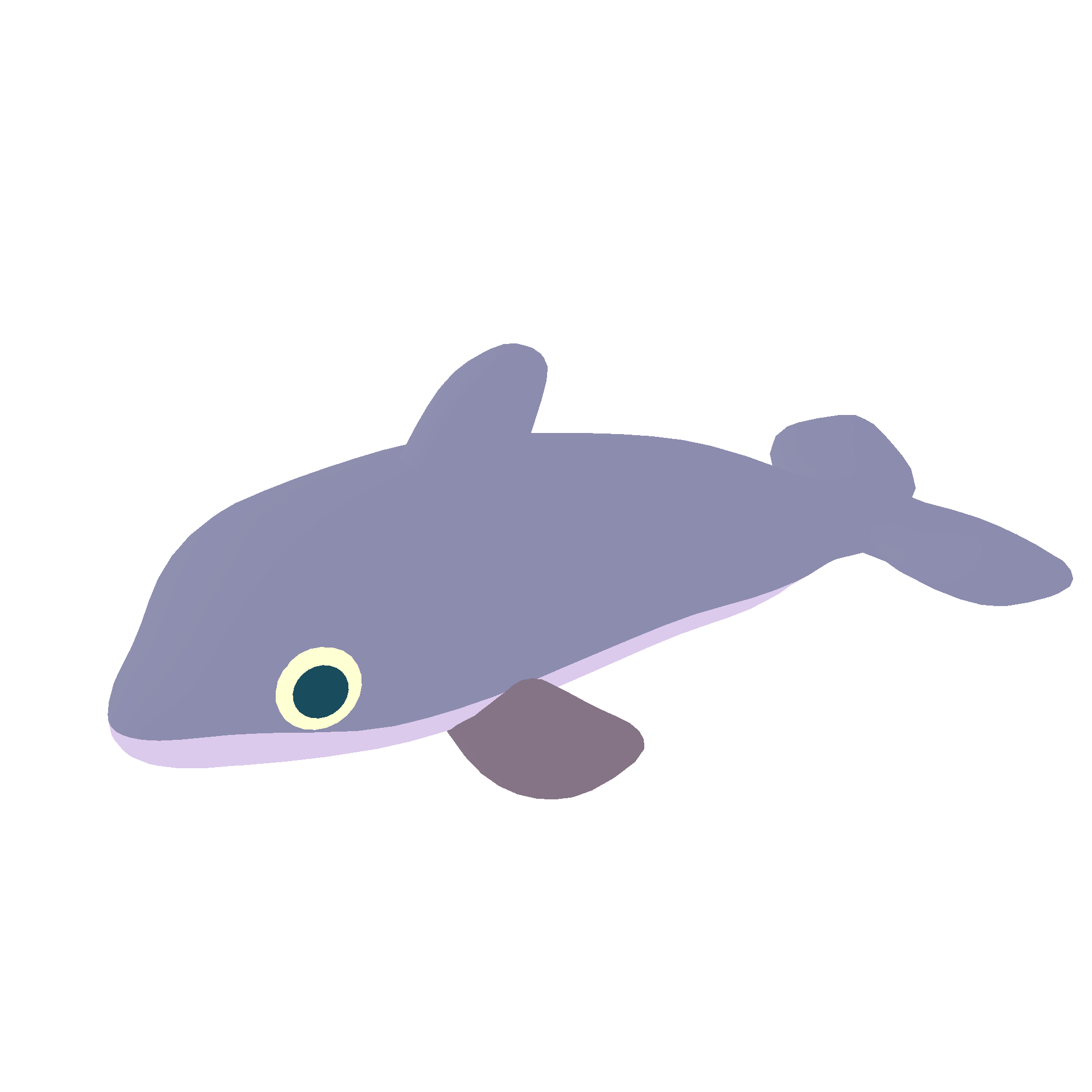 Illustration of dolphin from Noun Town