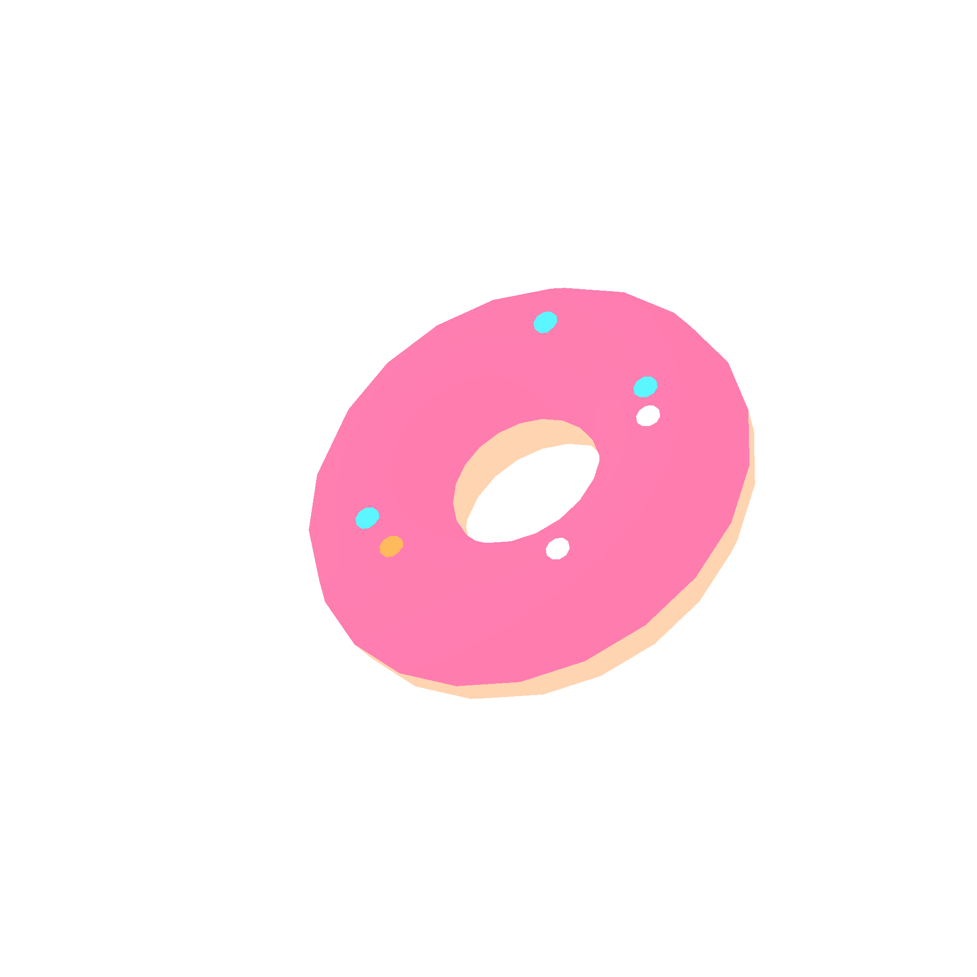 Illustration of donut from Noun Town