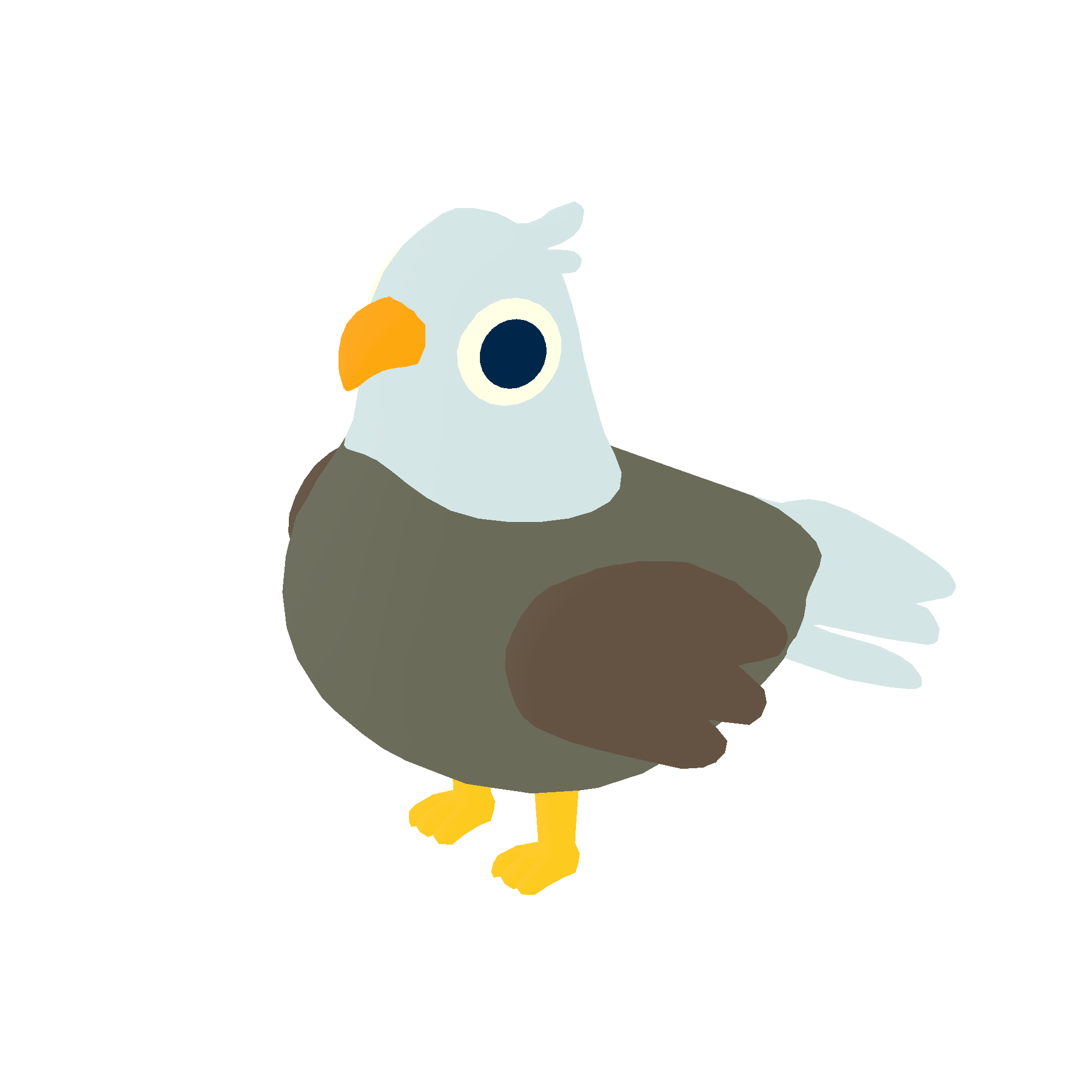 Illustration of eagle from Noun Town