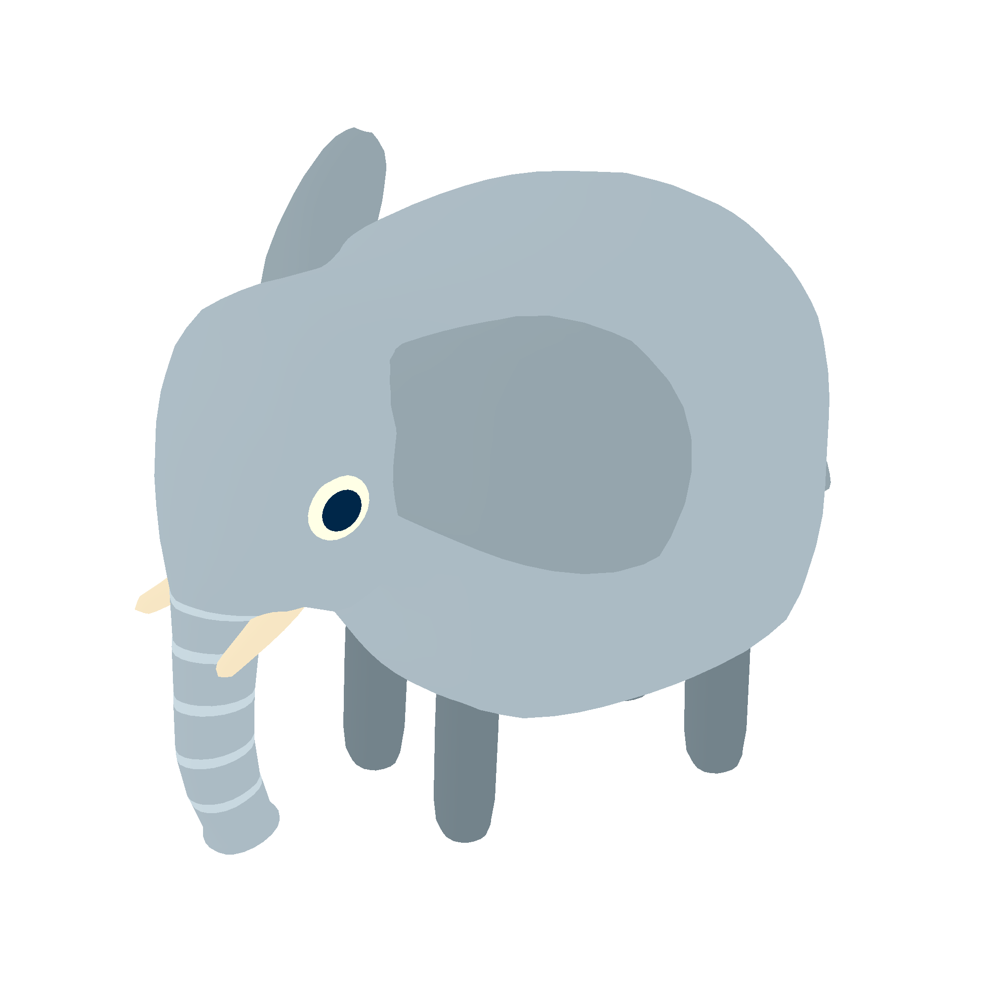 Illustration of elephant from Noun Town