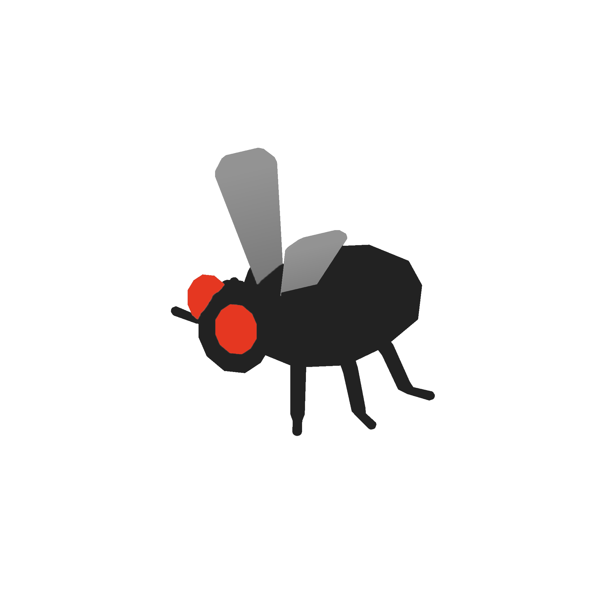 Illustration of fly from Noun Town