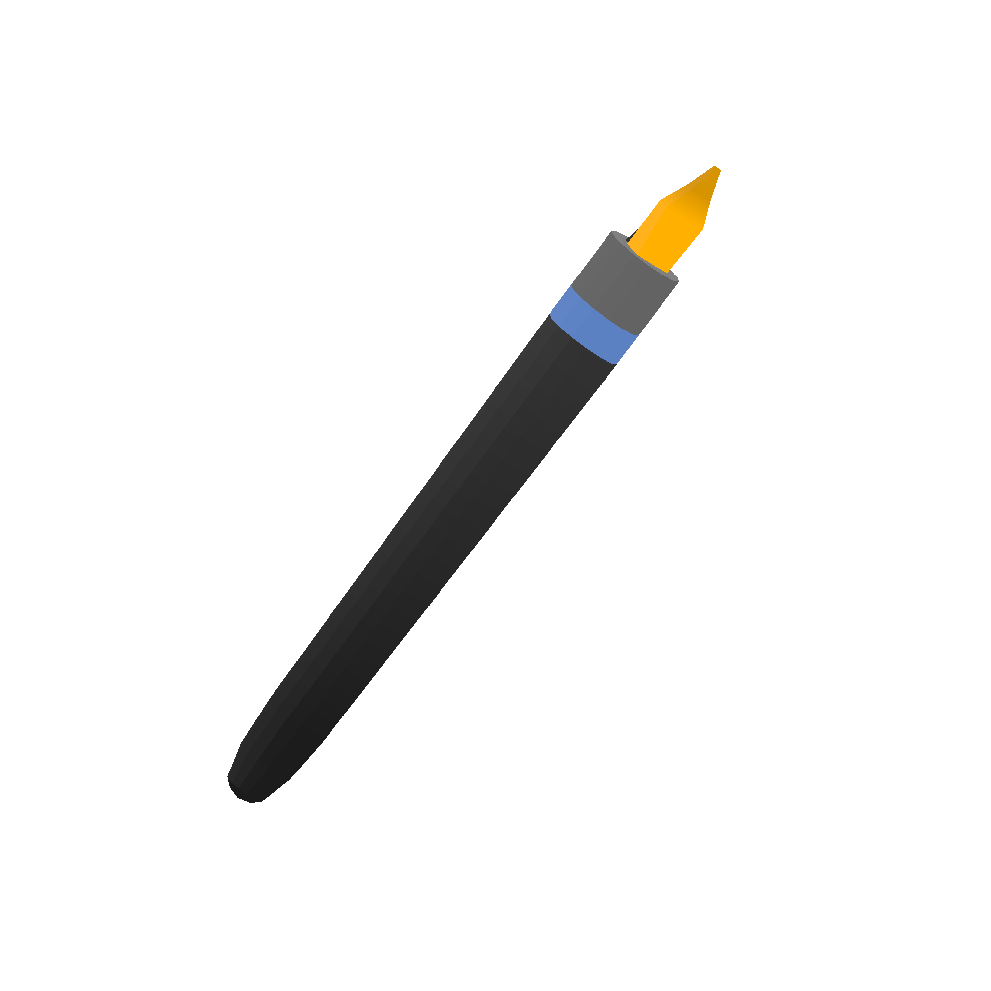 Illustration of fountain pen from Noun Town