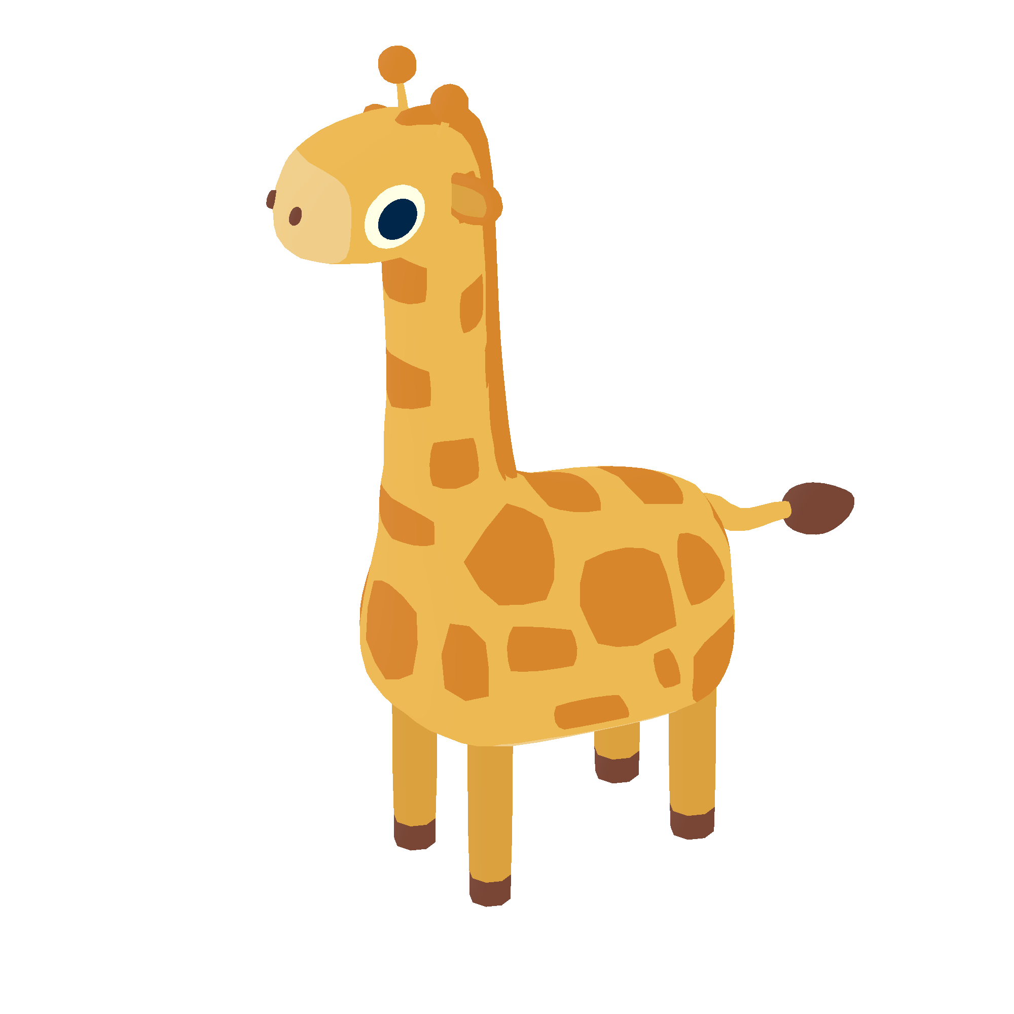 Illustration of giraffe from Noun Town