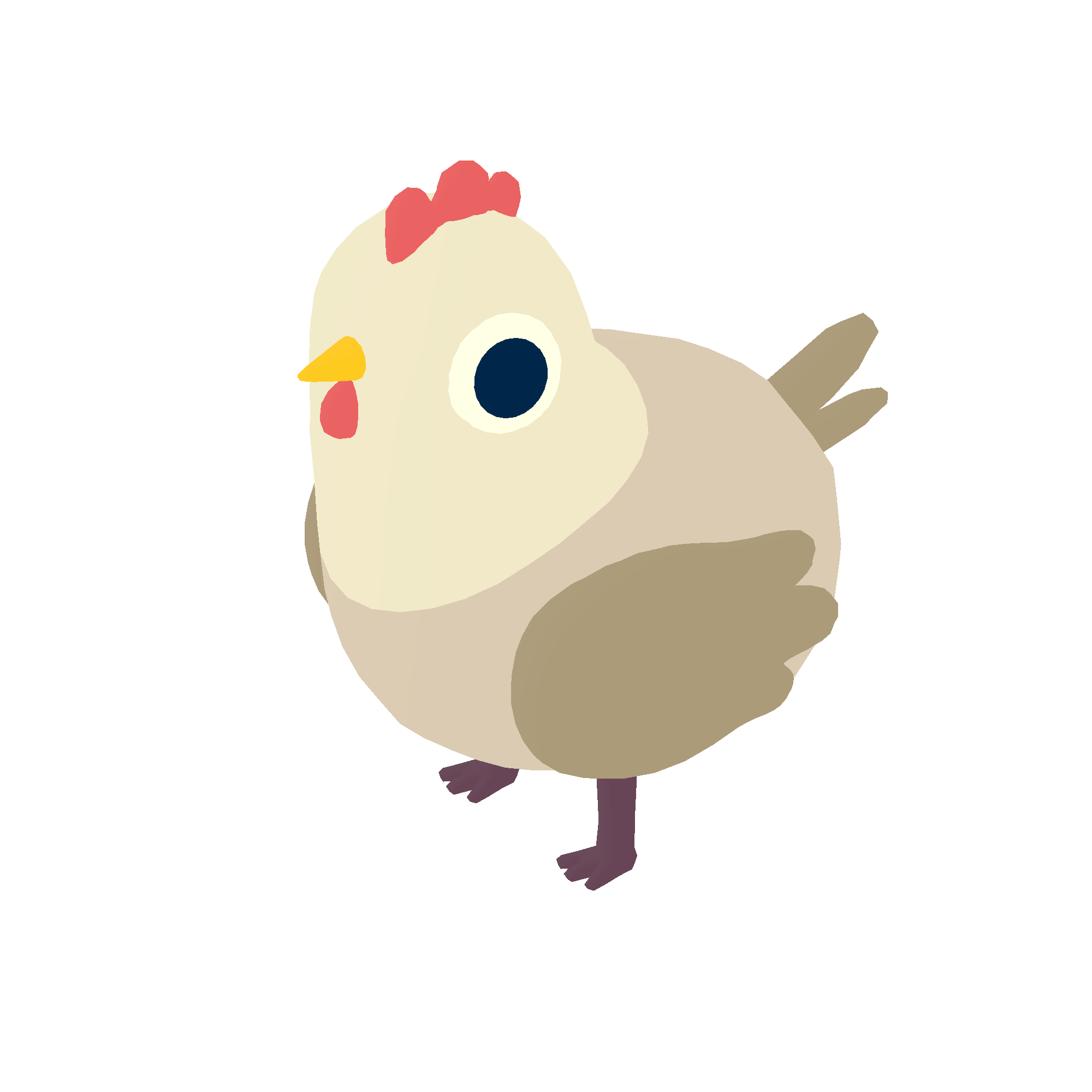 Illustration of hen from Noun Town