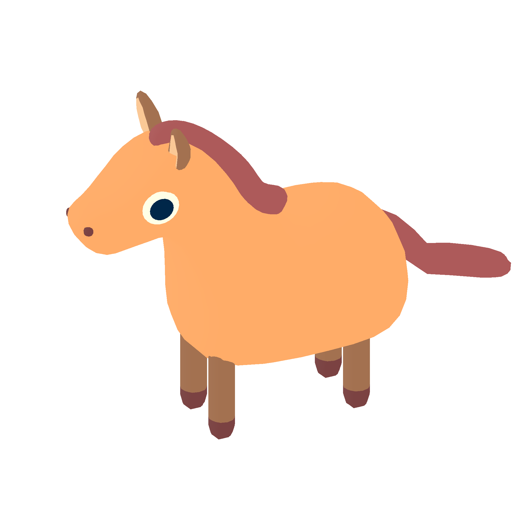 Illustration of horse from Noun Town