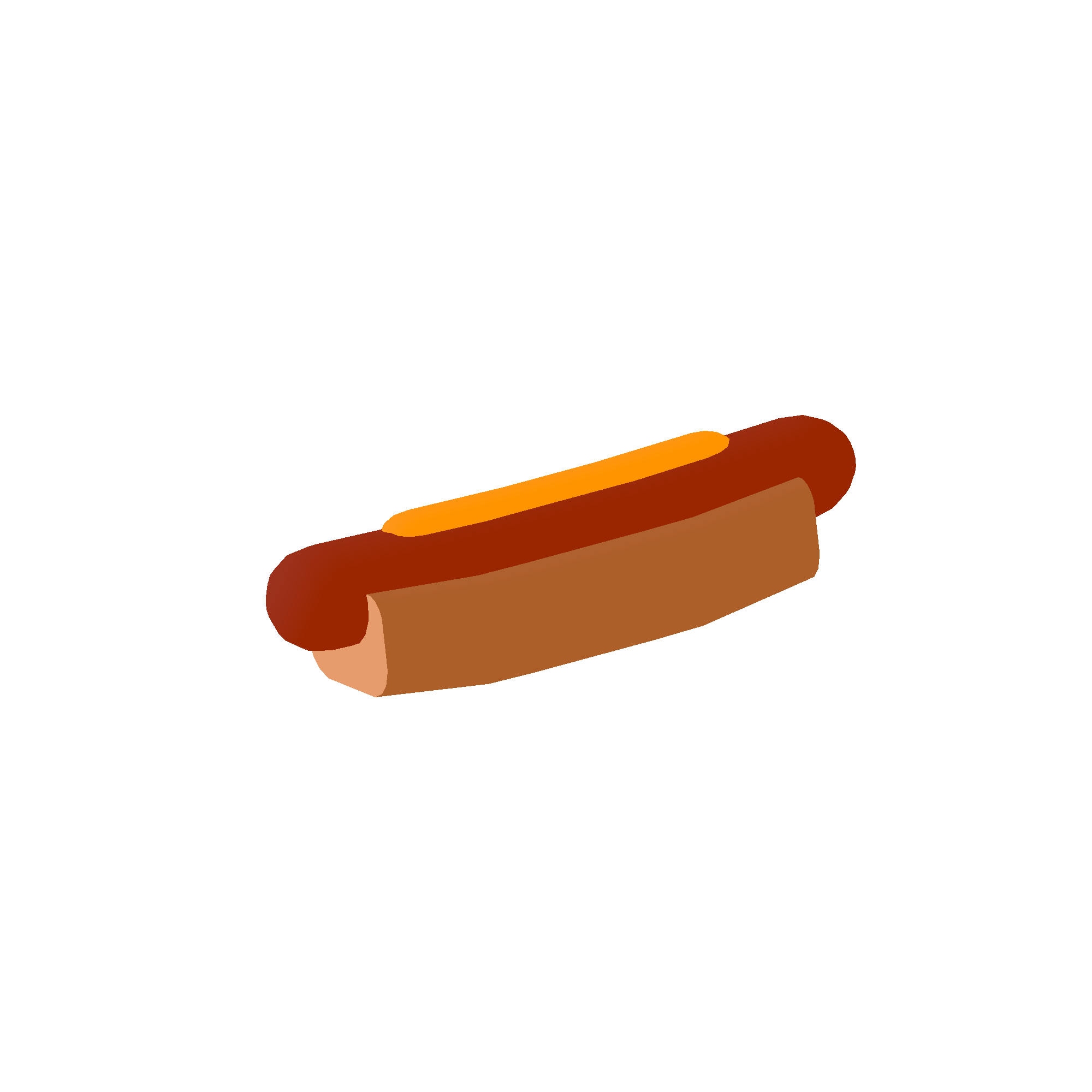 Illustration of hotdog from Noun Town
