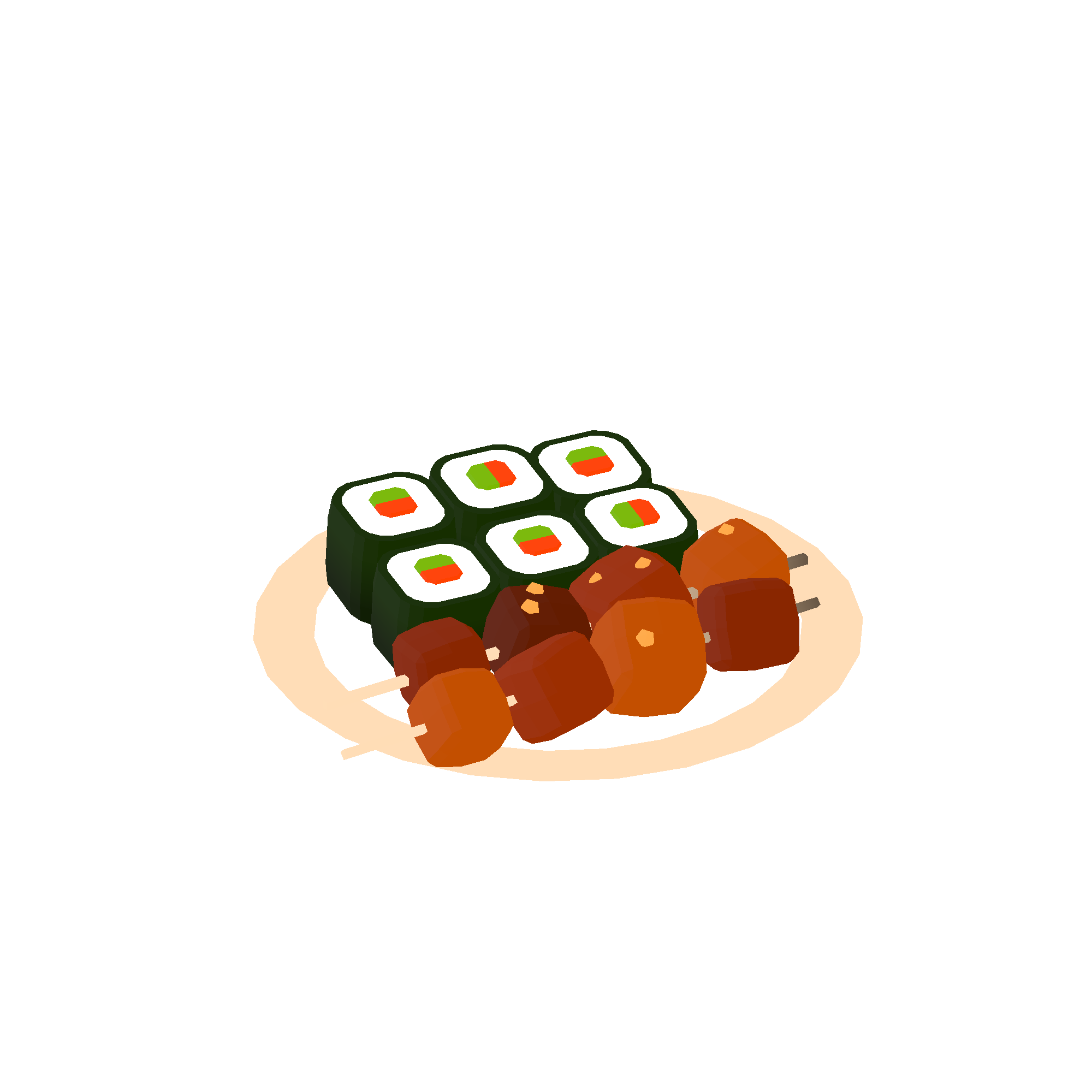Illustration of japanese food from Noun Town