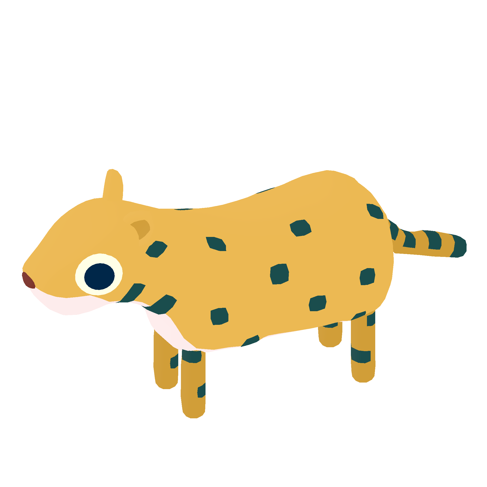 Illustration of leopard from Noun Town
