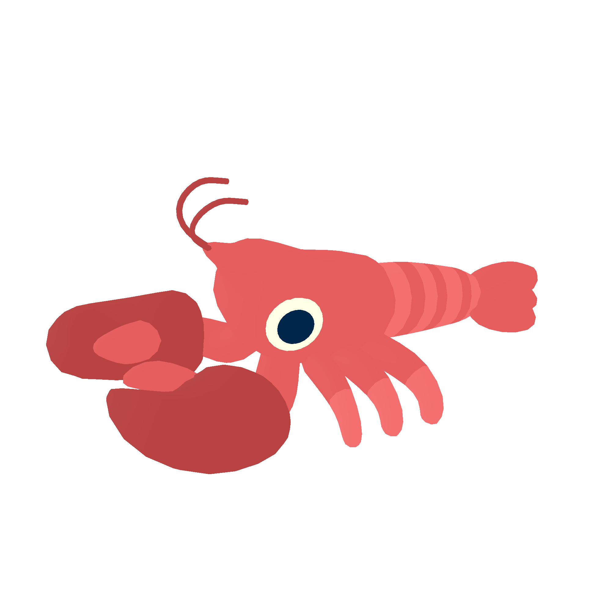 Illustration of lobster from Noun Town
