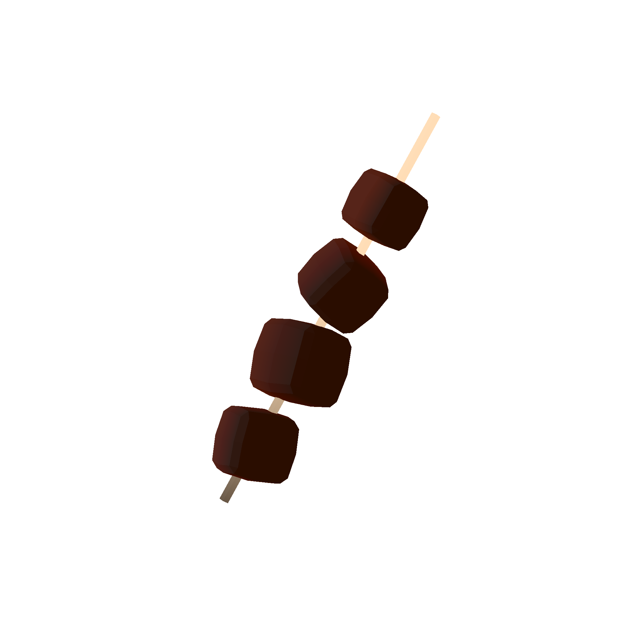 Illustration of meat skewer from Noun Town
