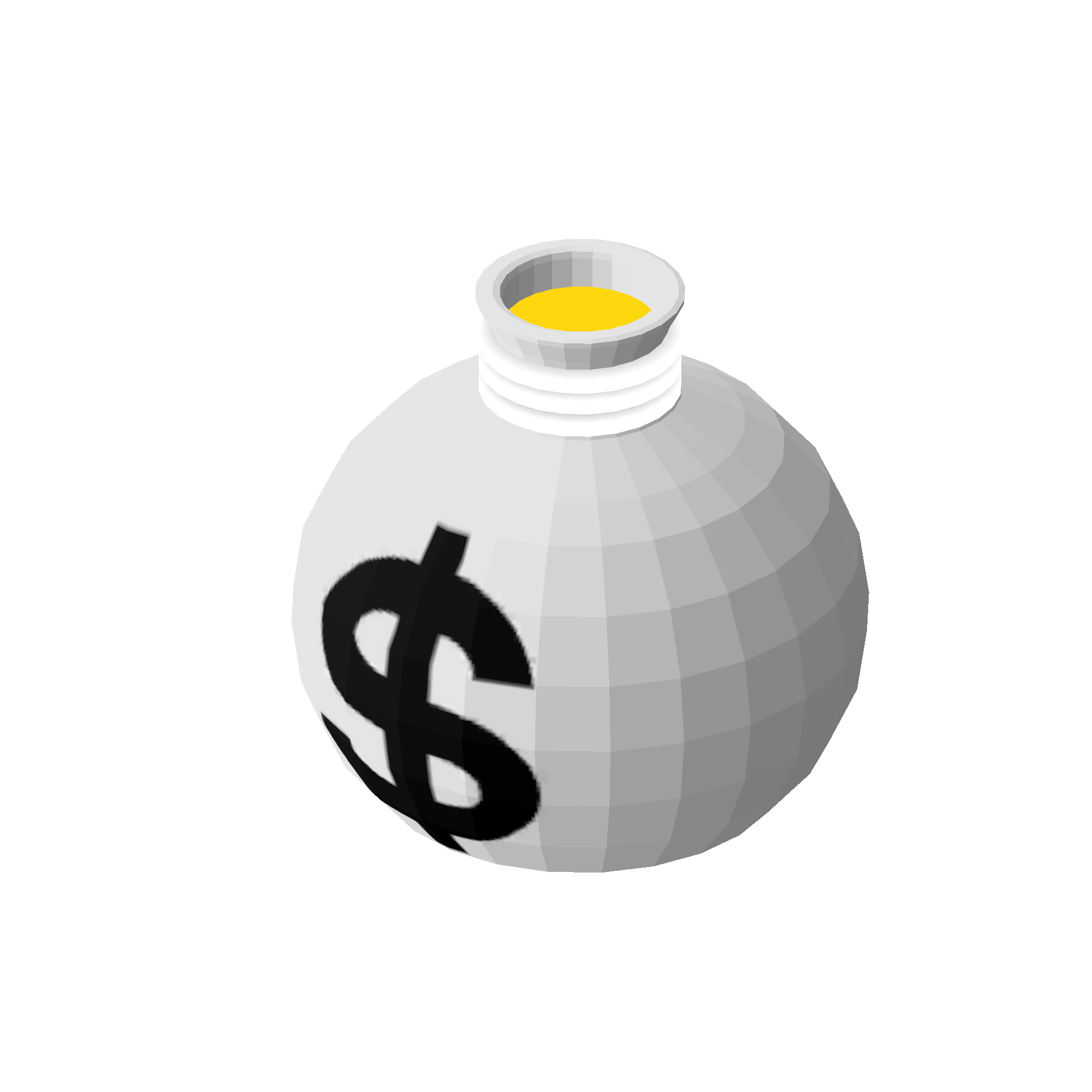 Illustration of money from Noun Town