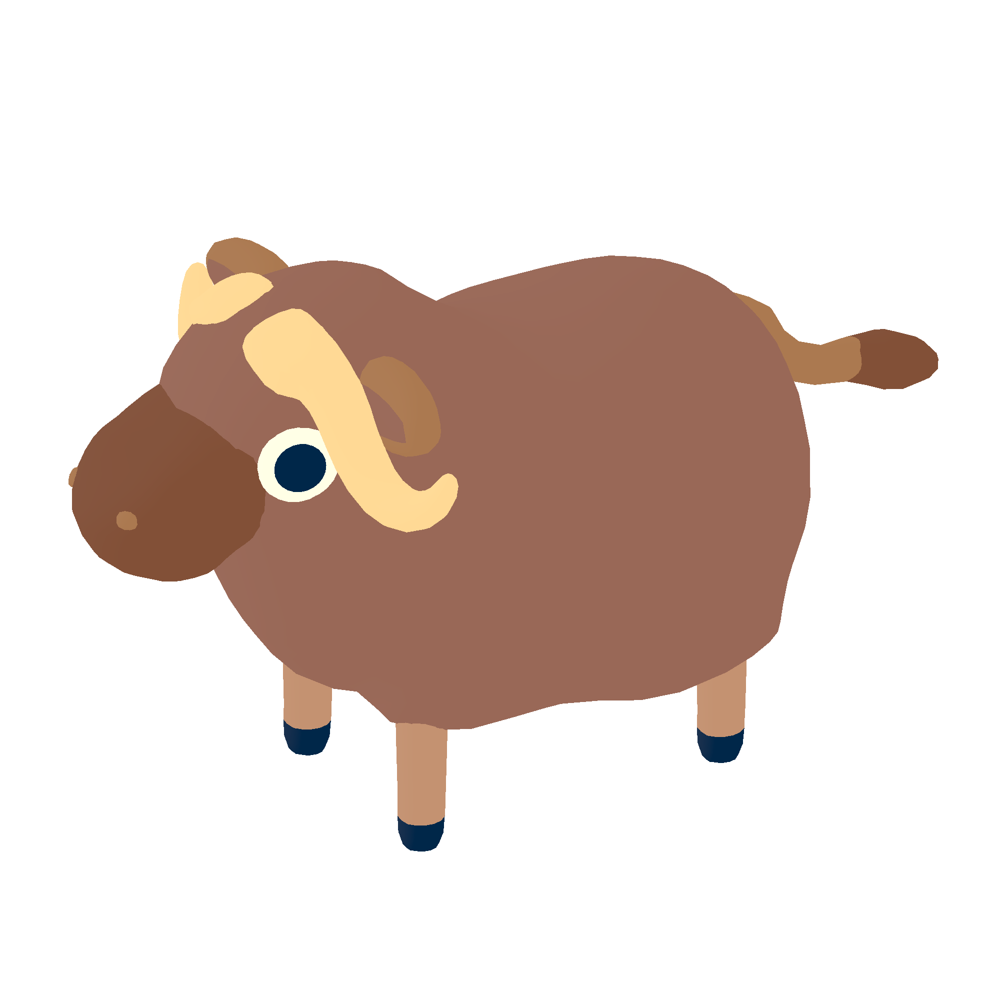 Illustration of ox from Noun Town