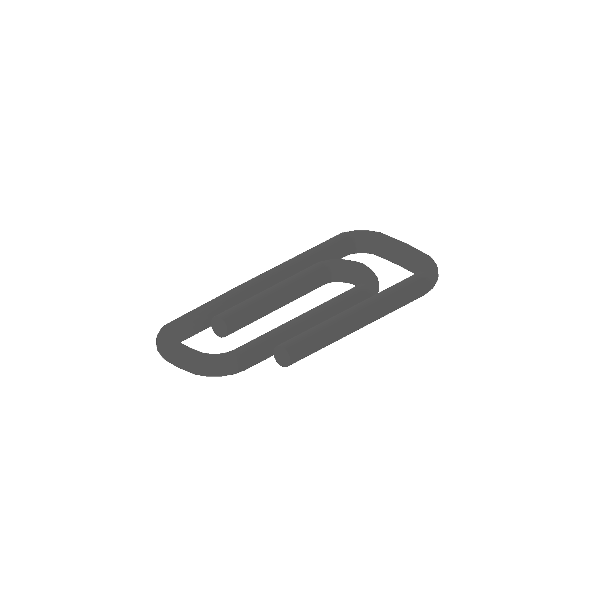 Illustration of paperclip from Noun Town