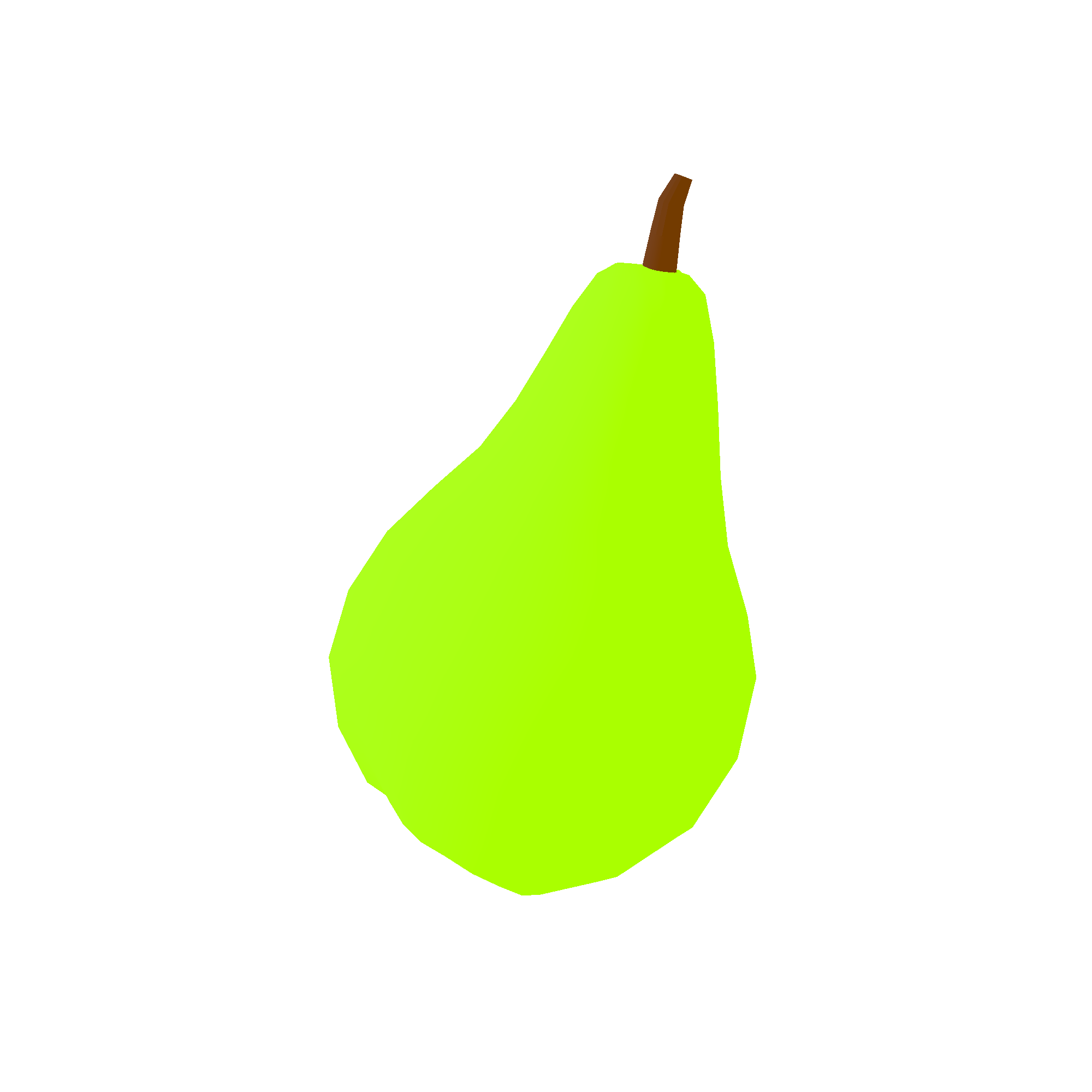 Illustration of pear from Noun Town
