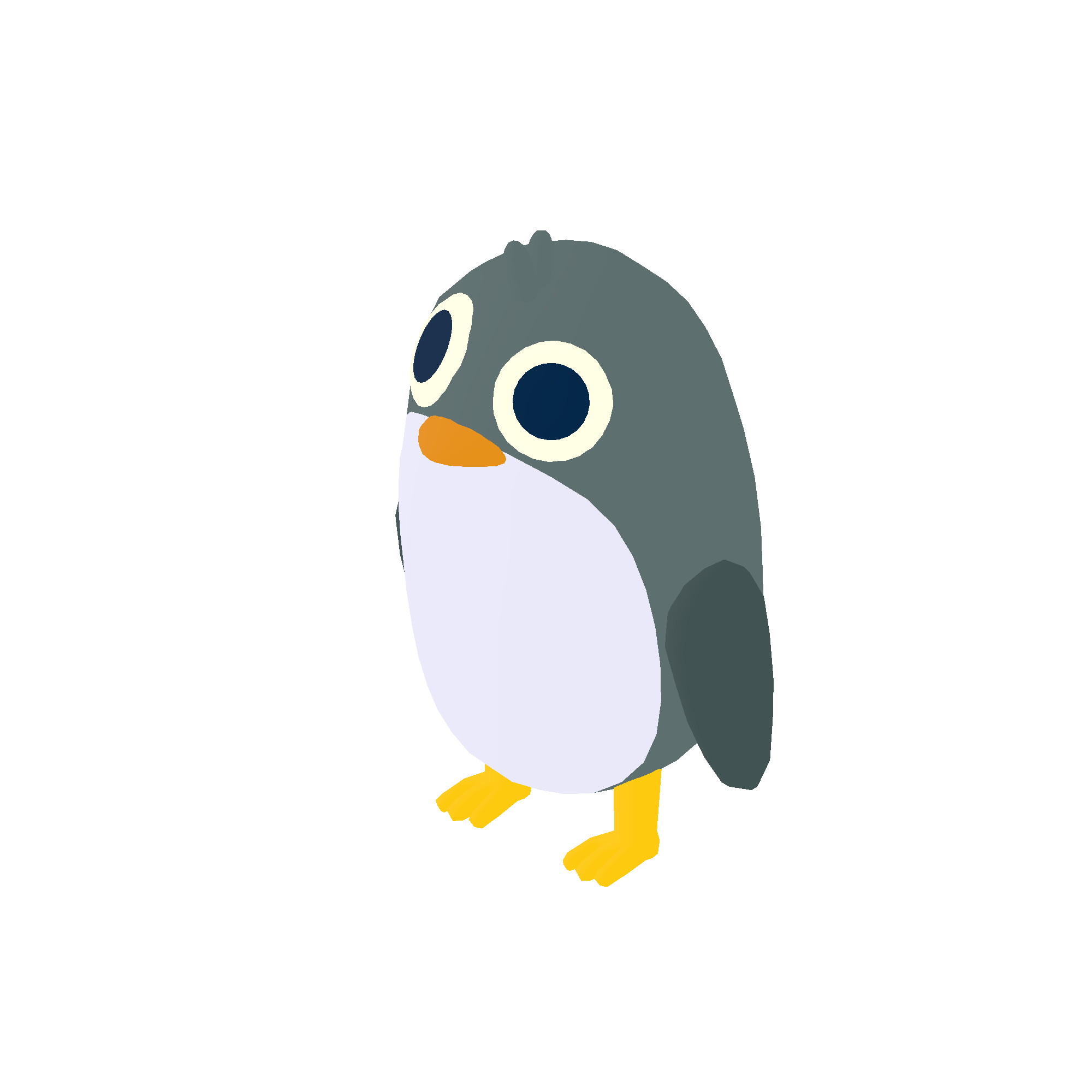 Illustration of penguin from Noun Town