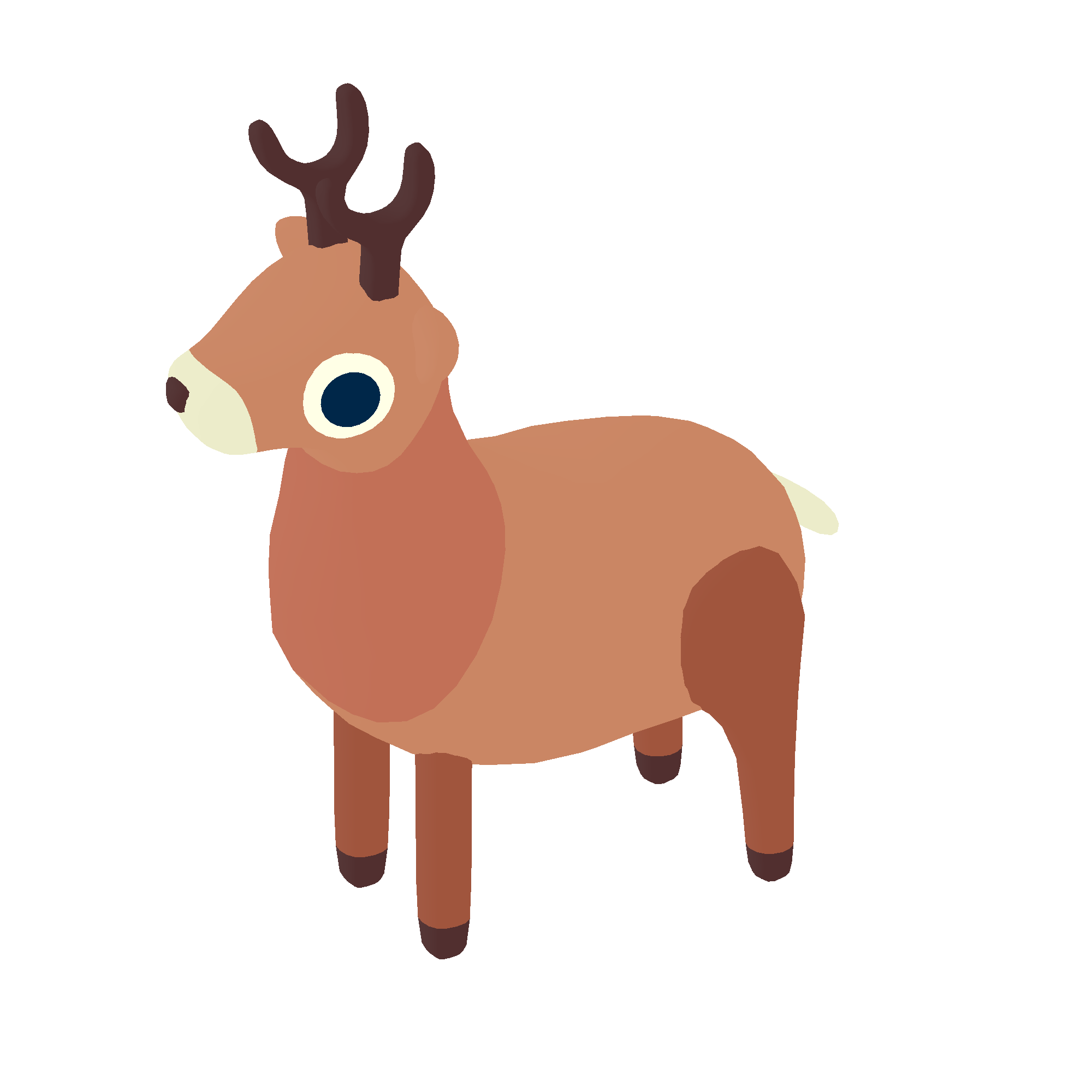 Illustration of reindeer from Noun Town