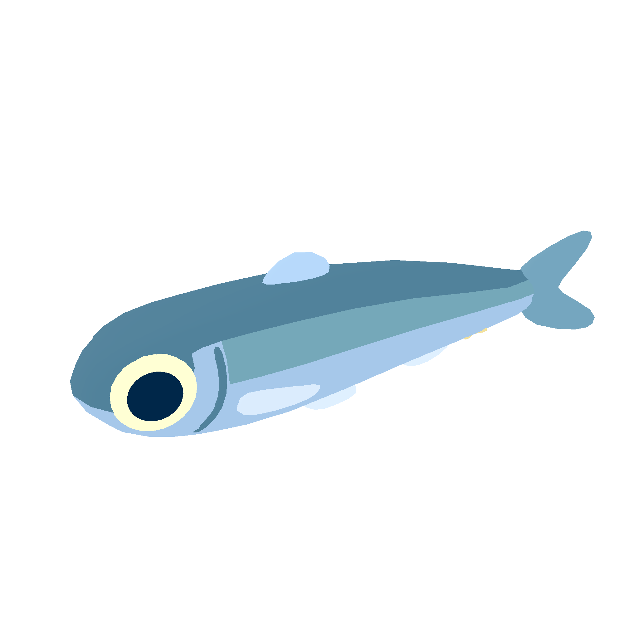 Illustration of sardine from Noun Town
