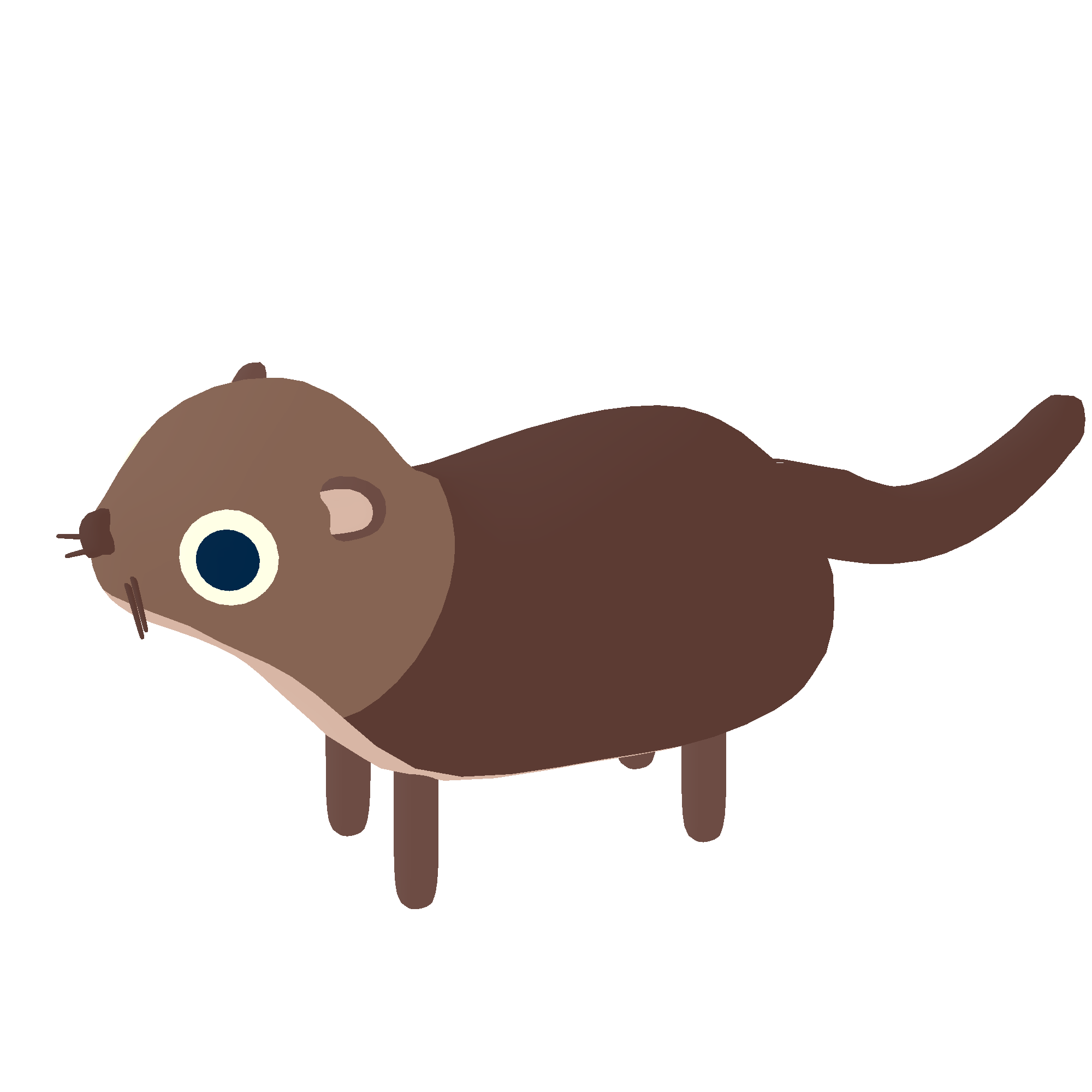 Illustration of sea otter from Noun Town
