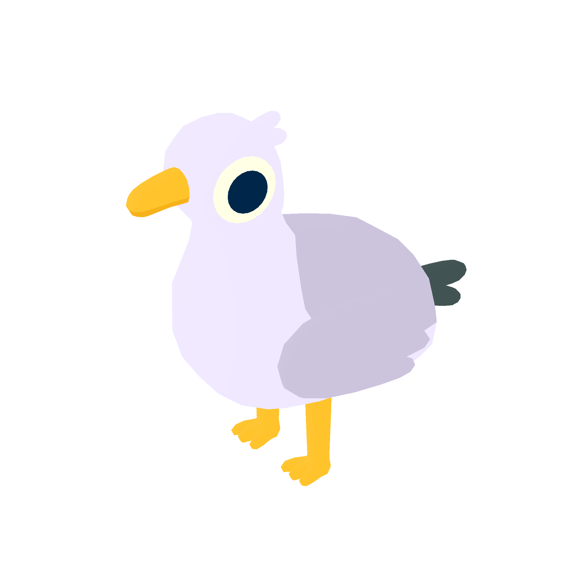 Illustration of seagull from Noun Town