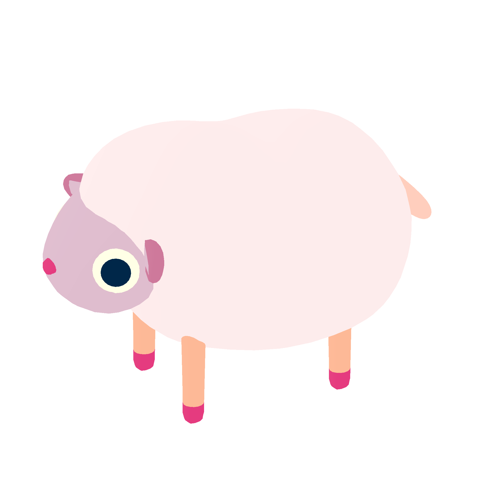 Illustration of sheep from Noun Town