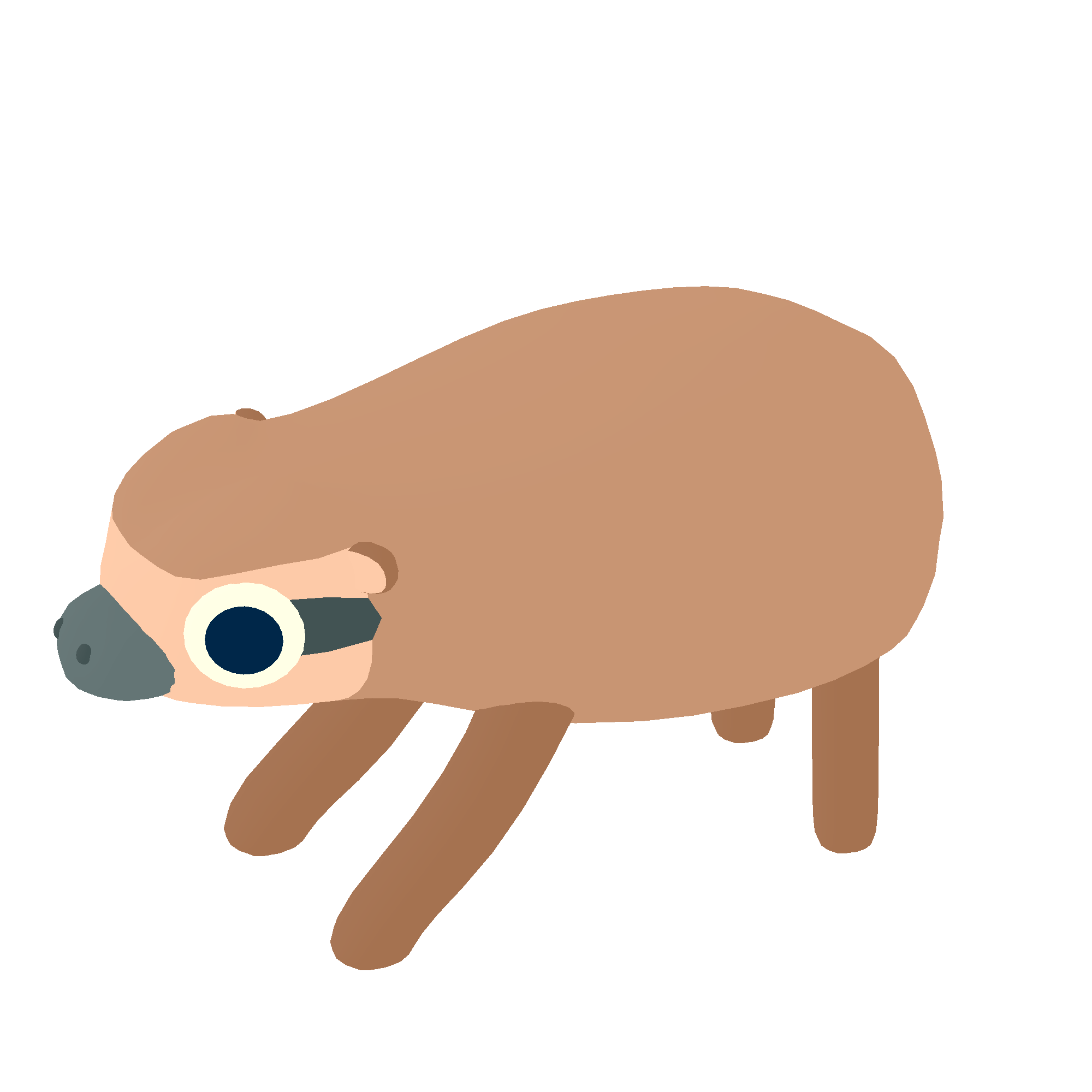 Illustration of sloth from Noun Town