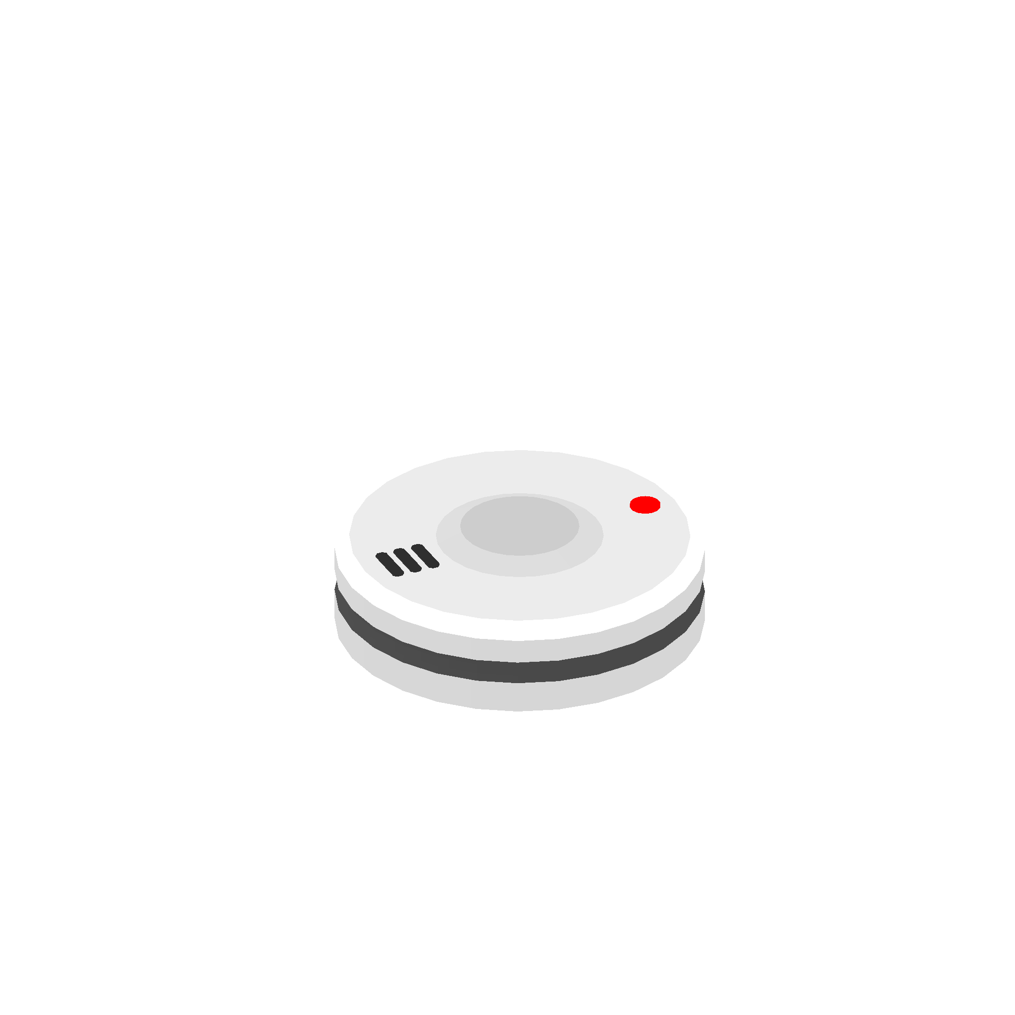 Illustration of smoke detector from Noun Town