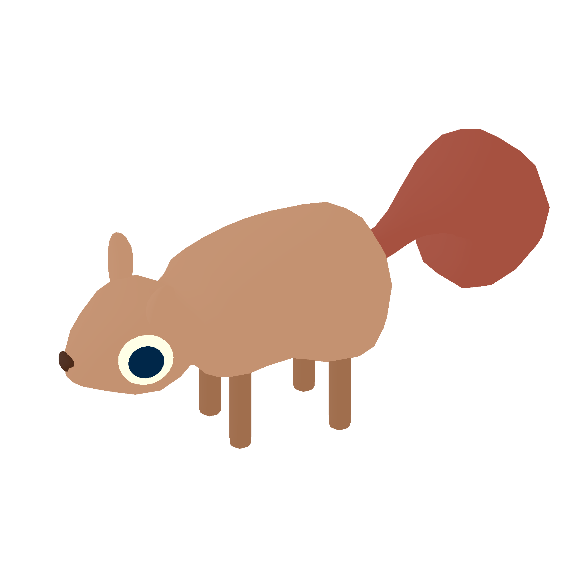 Illustration of squirrel from Noun Town