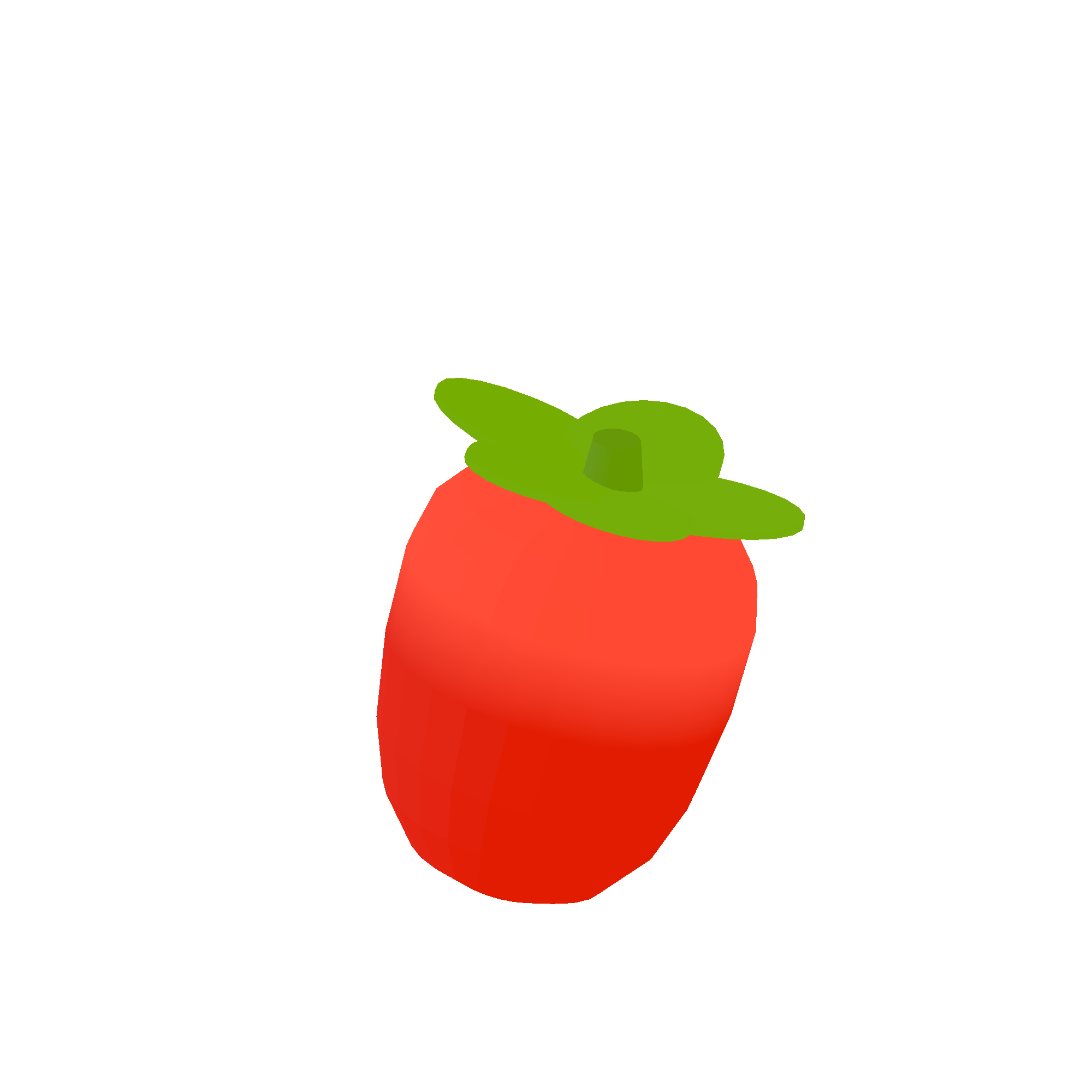 Illustration of strawberry from Noun Town