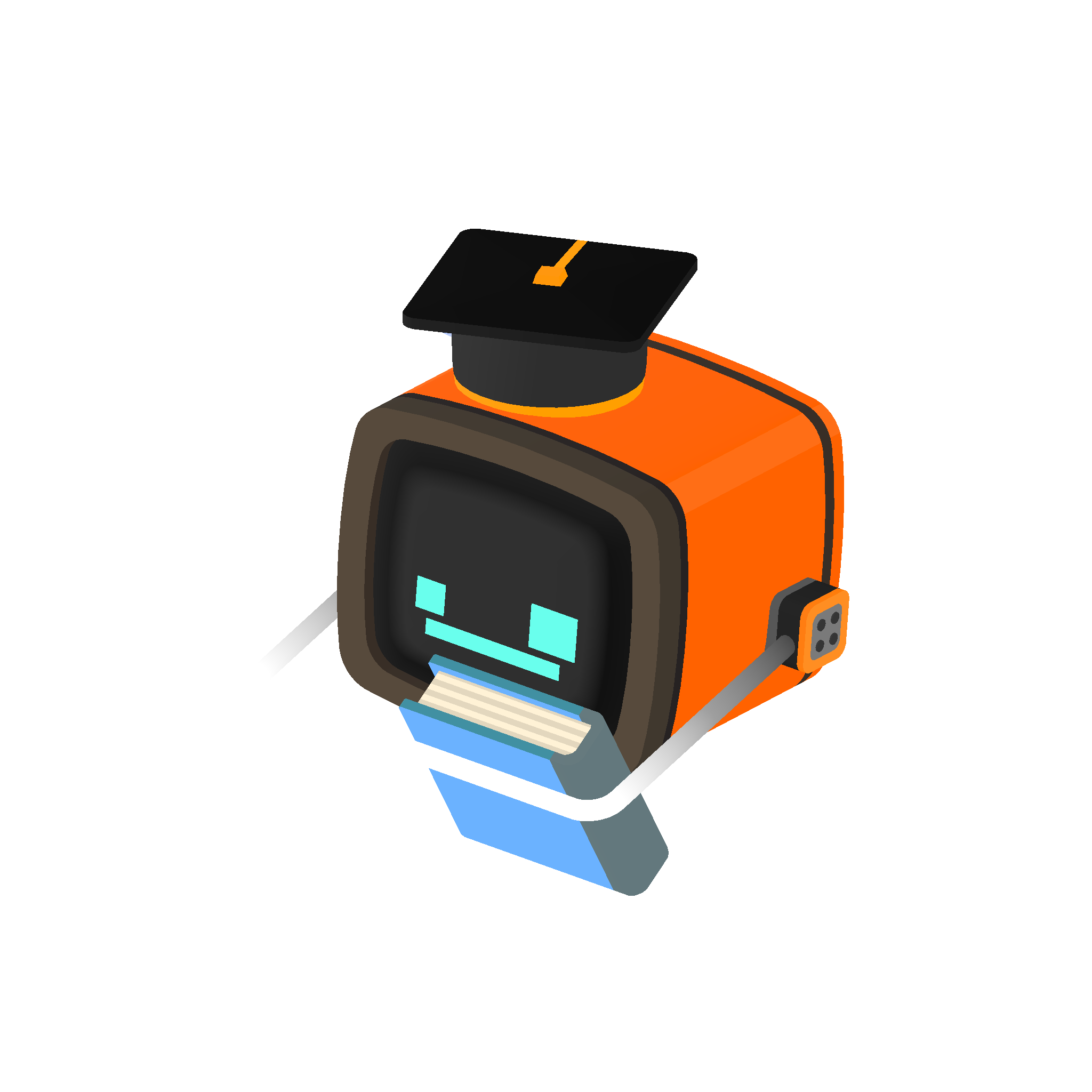 Illustration of student from Noun Town