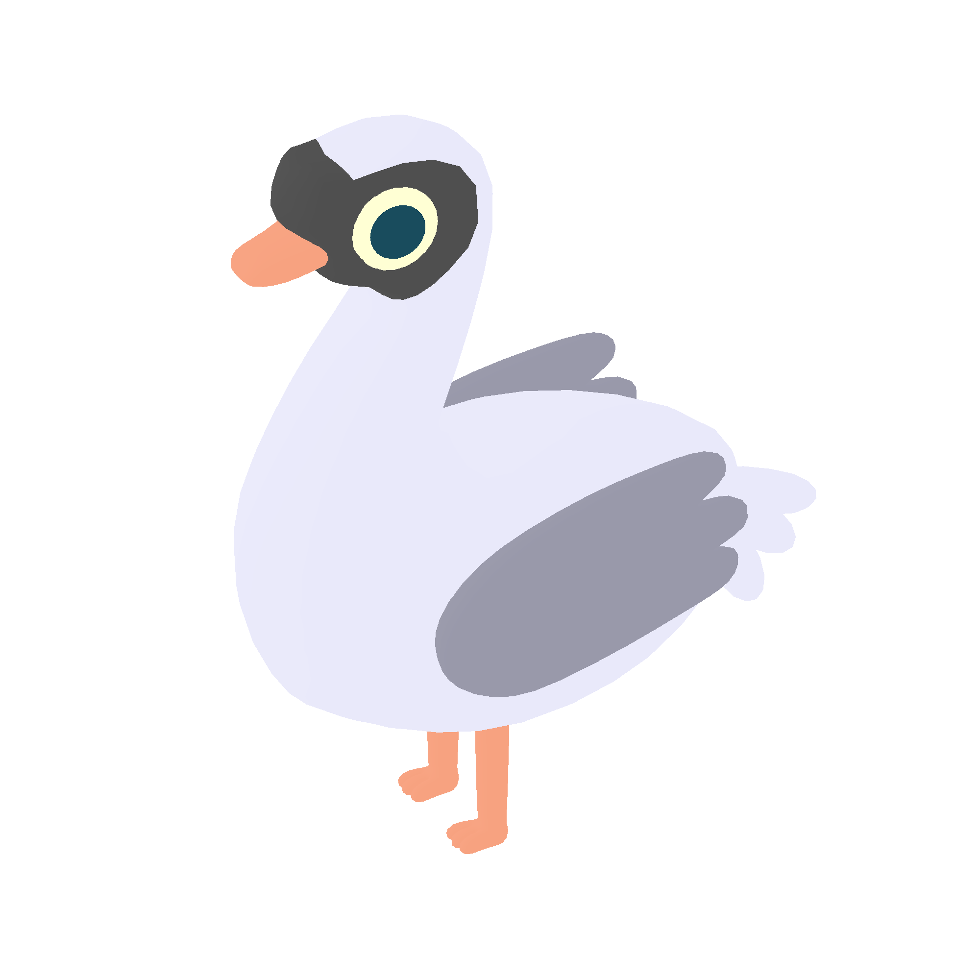 Illustration of swan from Noun Town