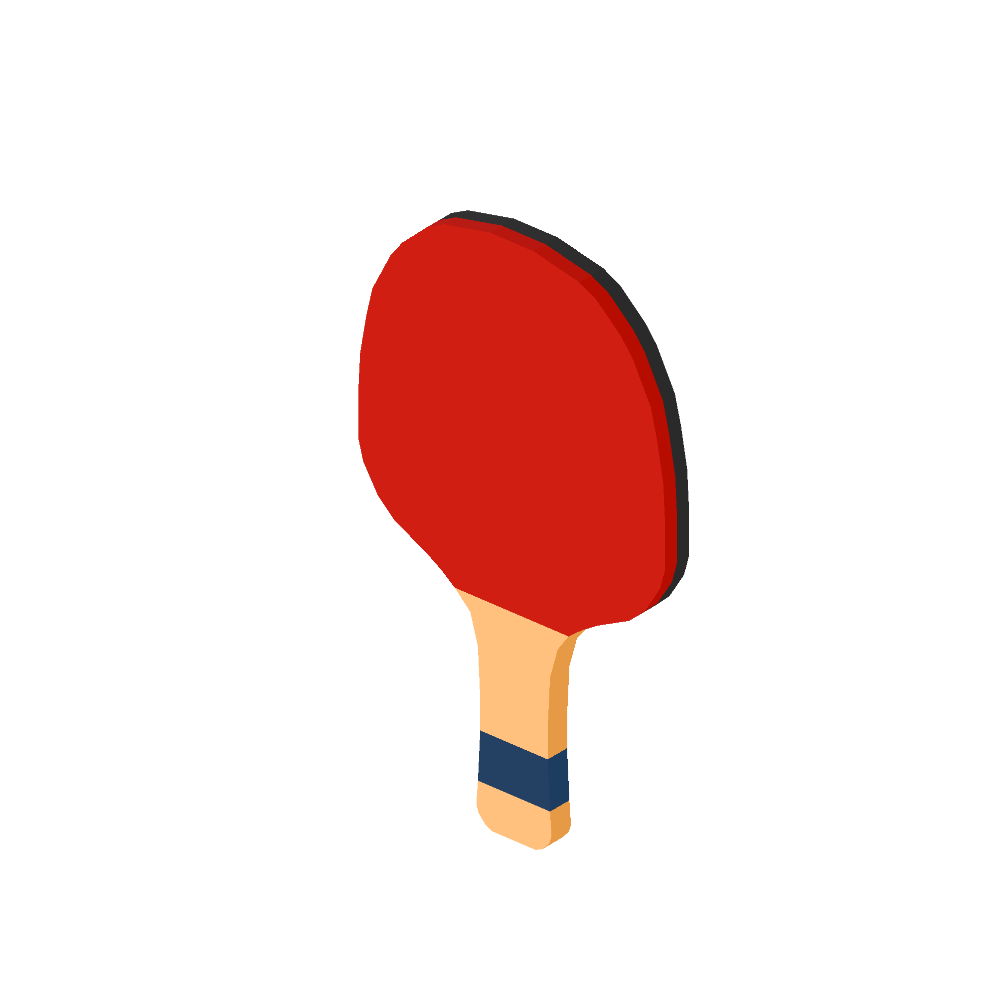 Illustration of table tennis from Noun Town