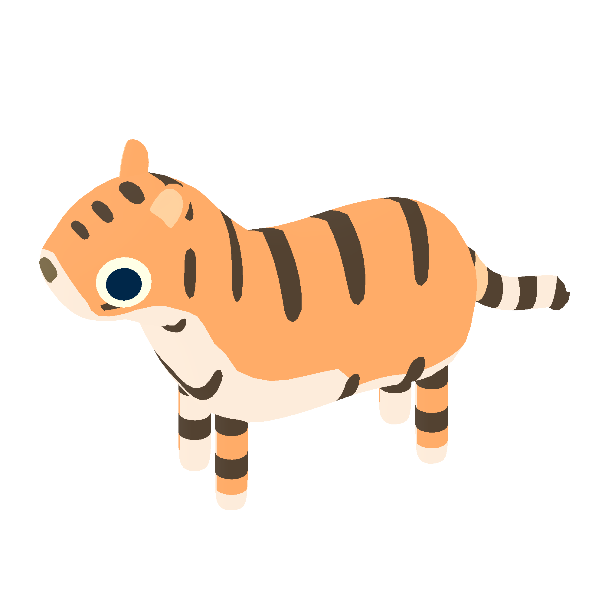 Illustration of tiger from Noun Town