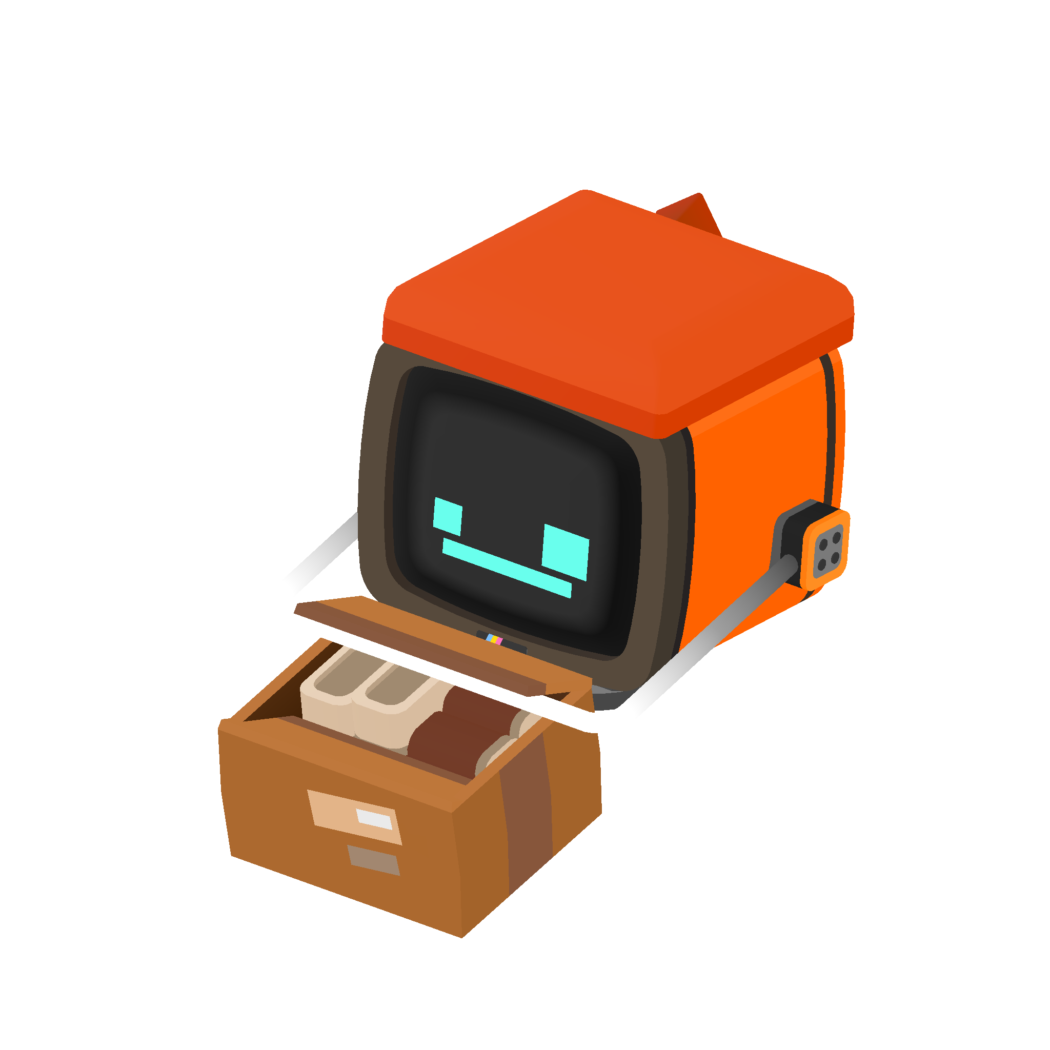 Illustration of volunteer from Noun Town