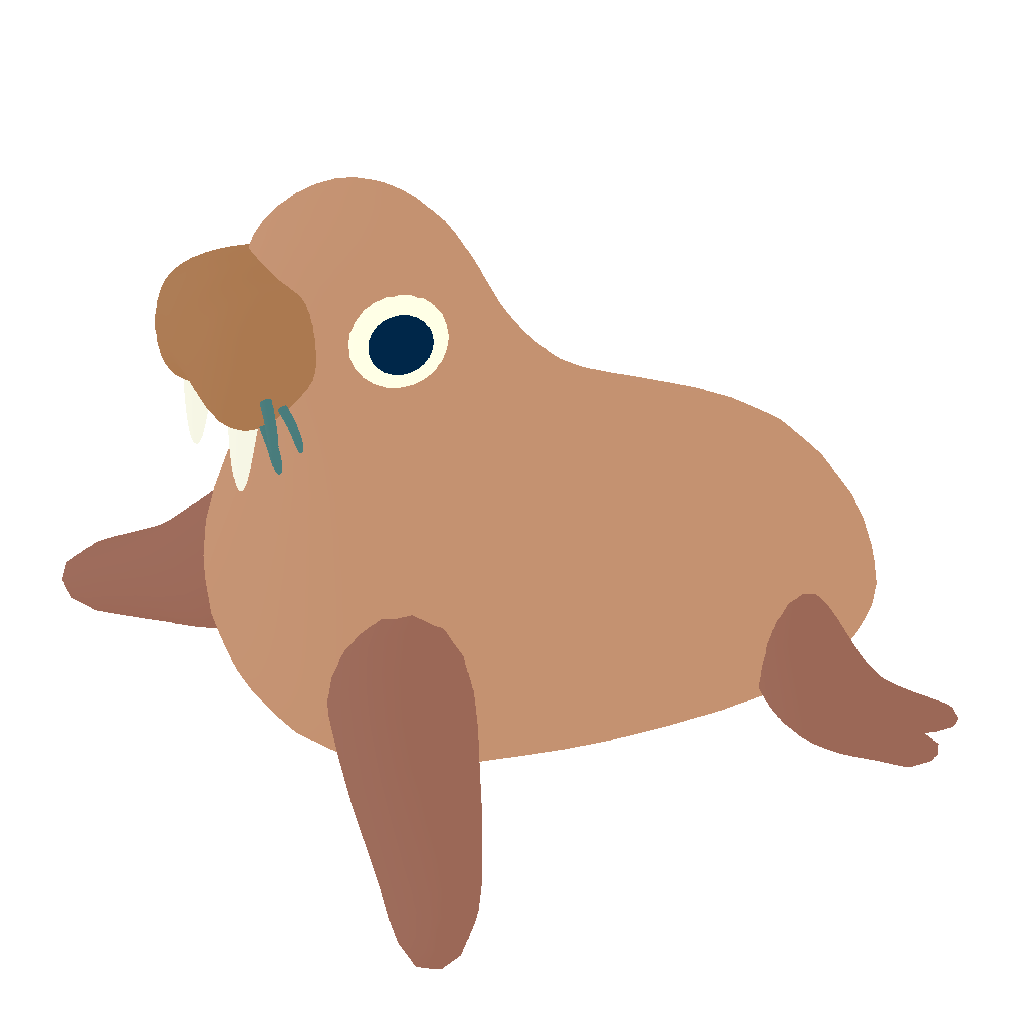 Illustration of walrus from Noun Town