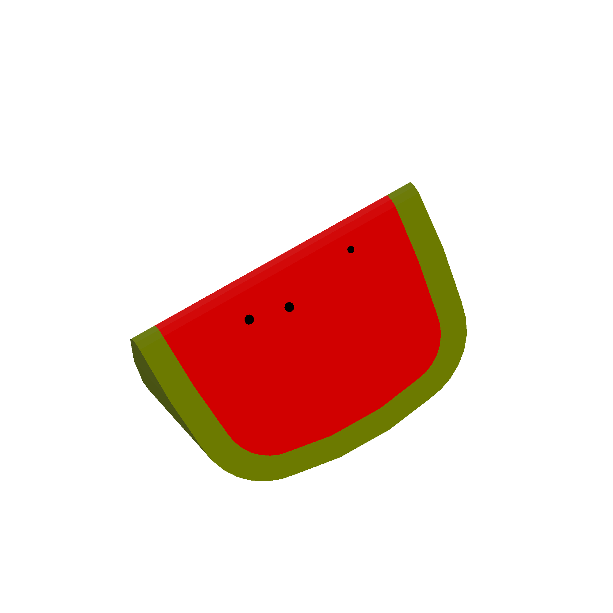 Illustration of watermelon from Noun Town
