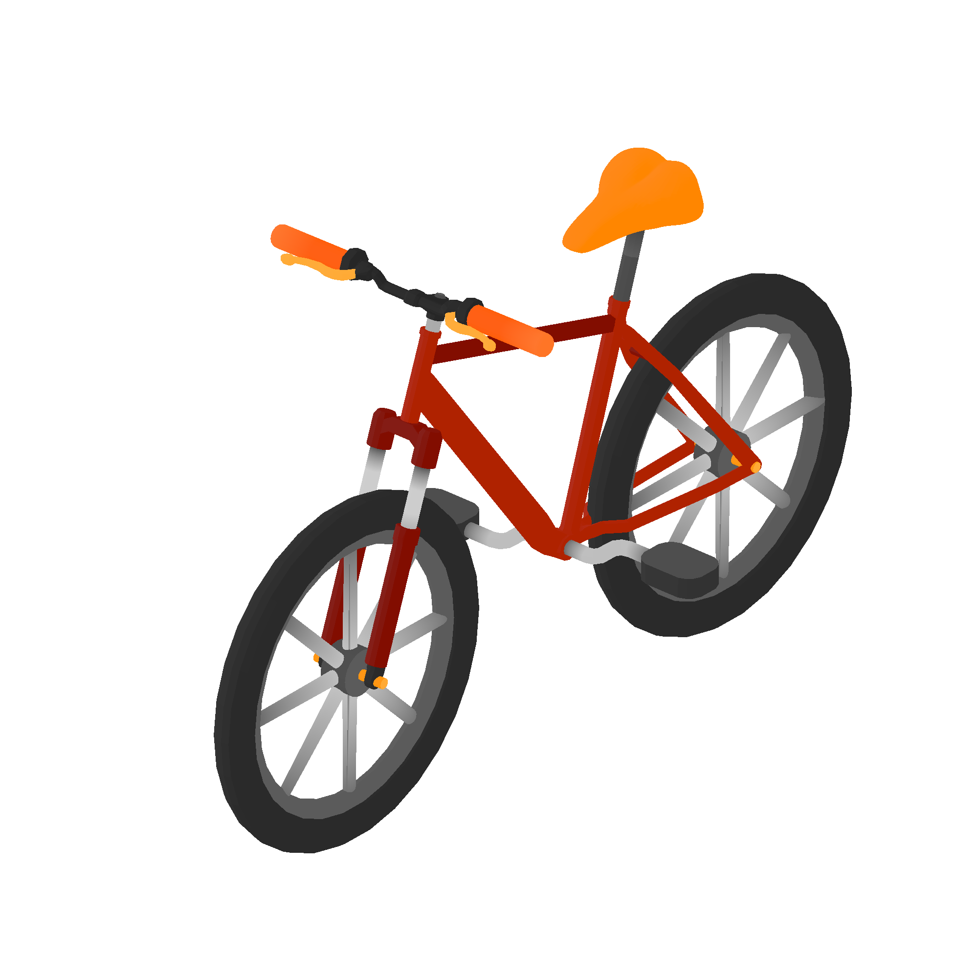 Illustration of bicycle from Noun Town